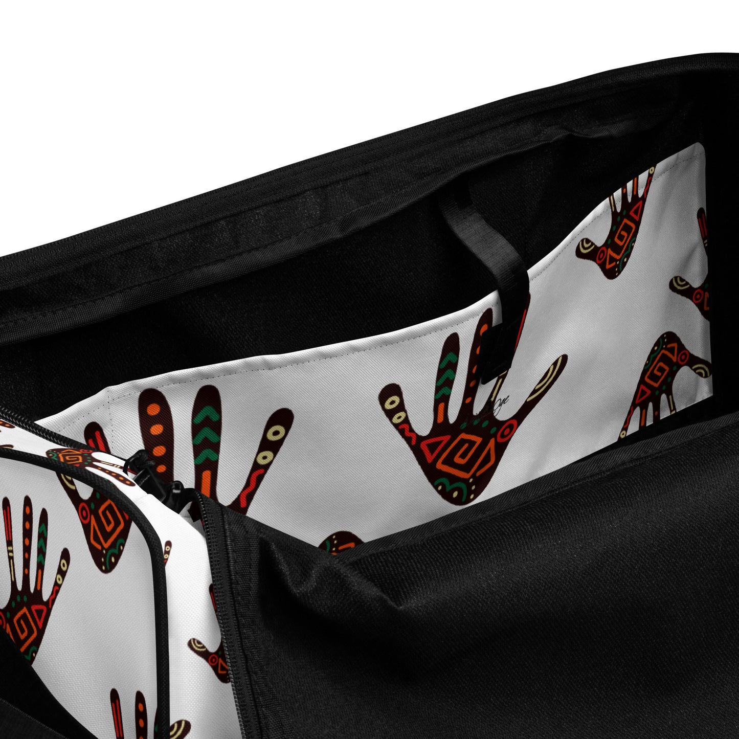 Duro Tribal Palm Print Duffle Bag