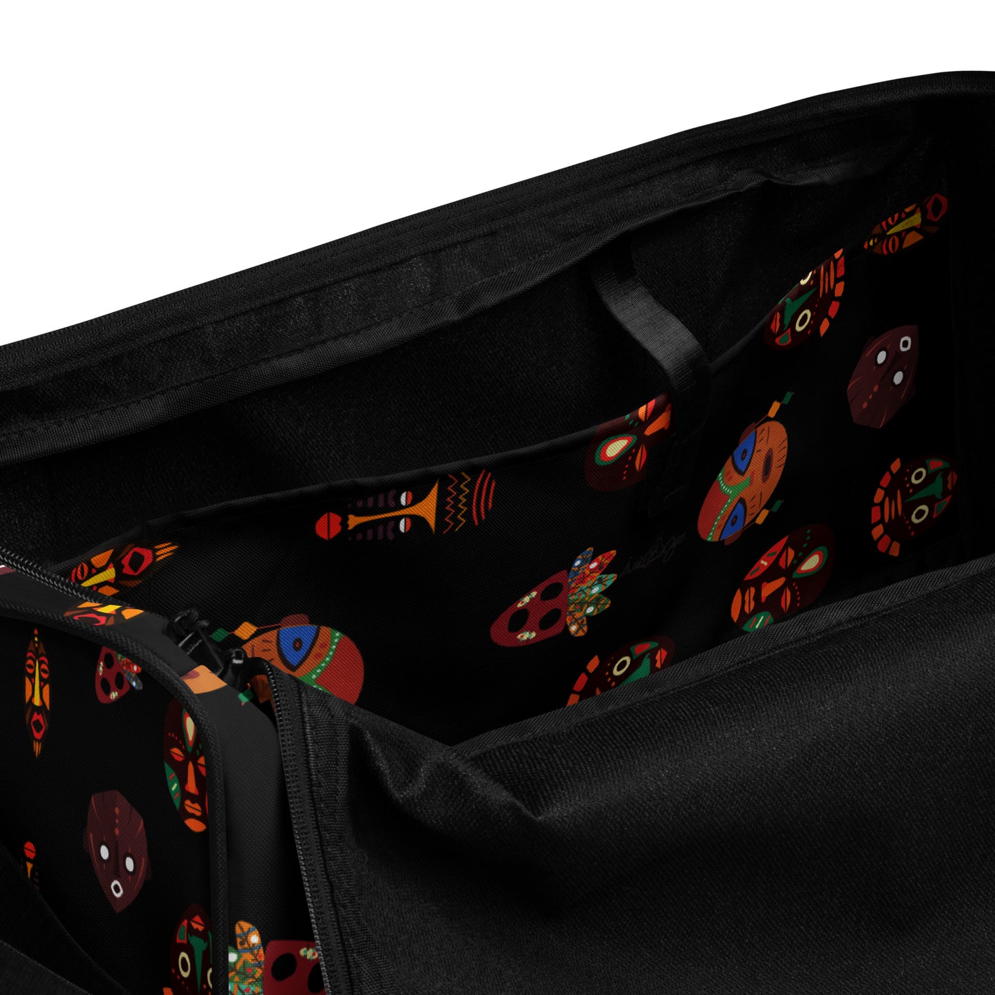 Chi Tribal Mask Duffle Bag