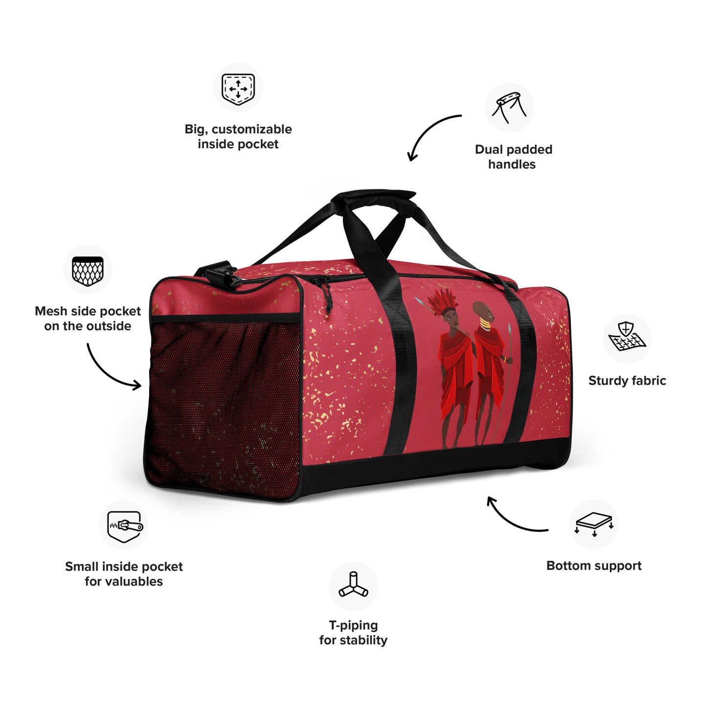 Agojie Opal Duffle bag