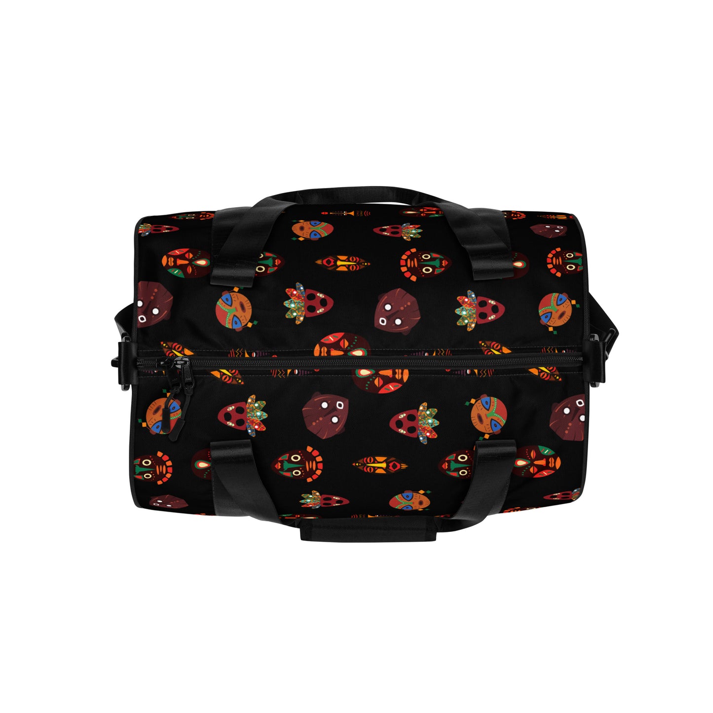 Chi Midnight Tribal Mask Overnight Gym Bag