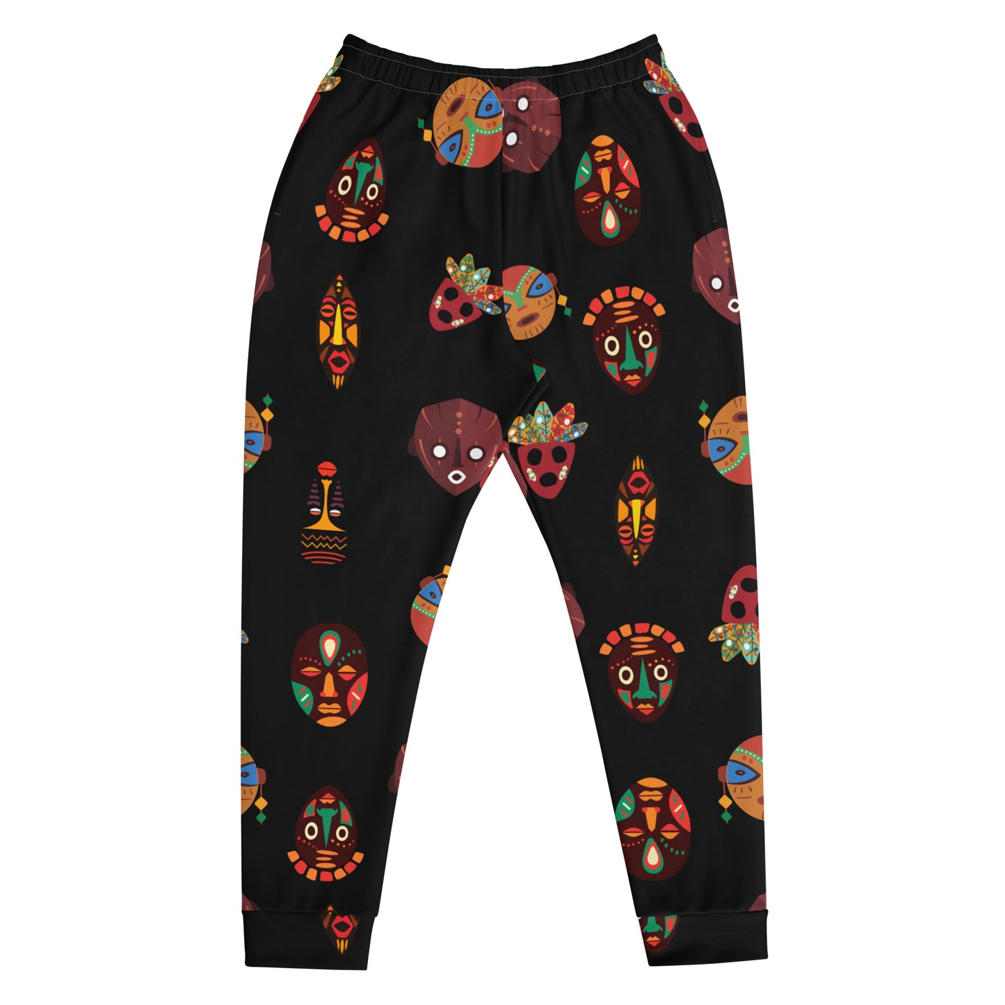 Chi Tribal Mask Multi-Face Men's Joggers