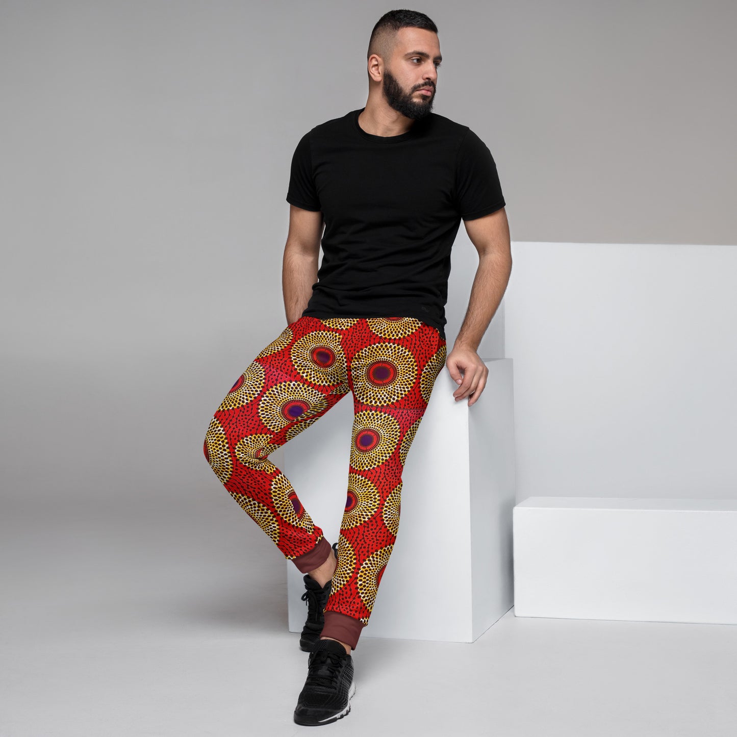 Rekiana African Print Men's Joggers