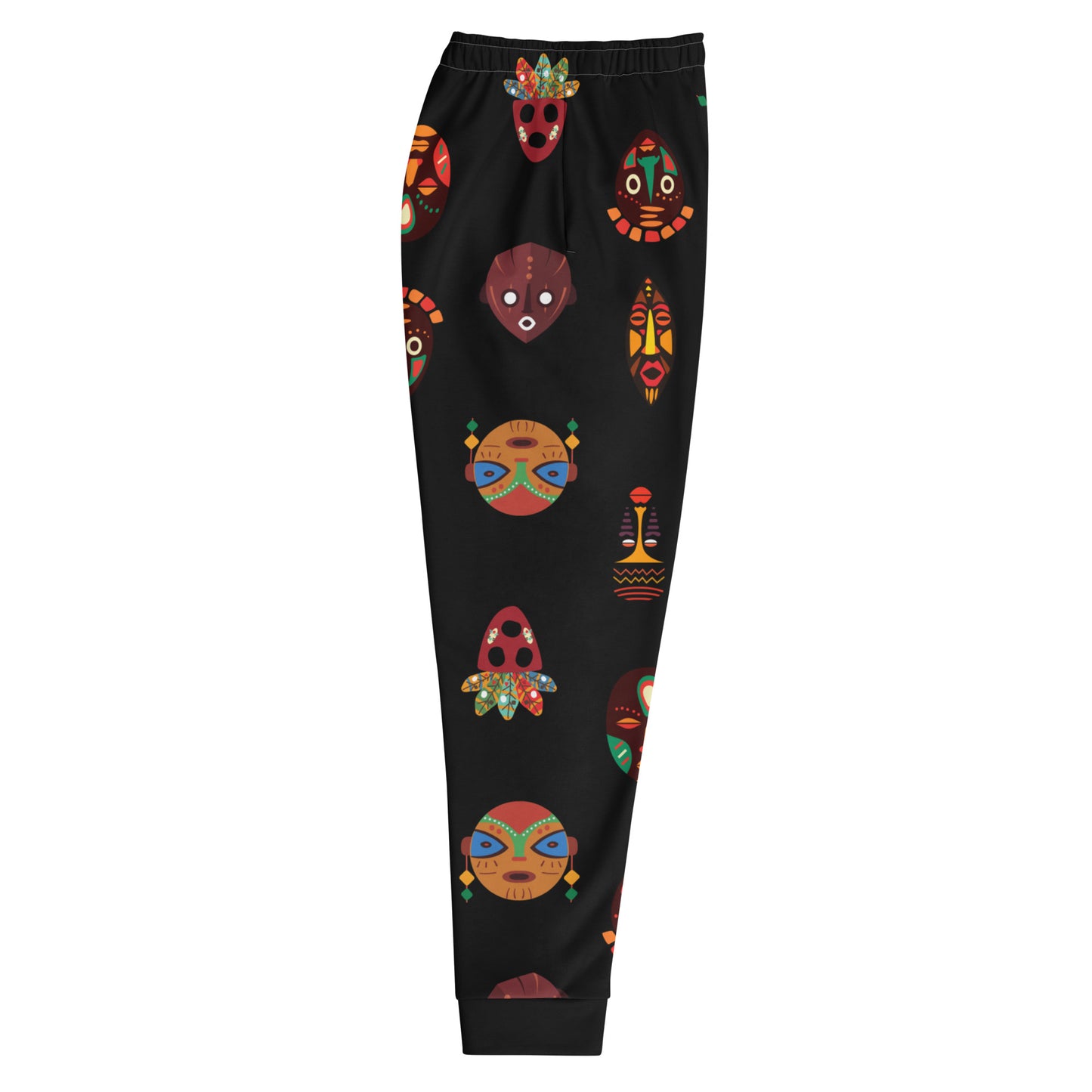Chi Tribal Mask Multi-Face Men's Joggers