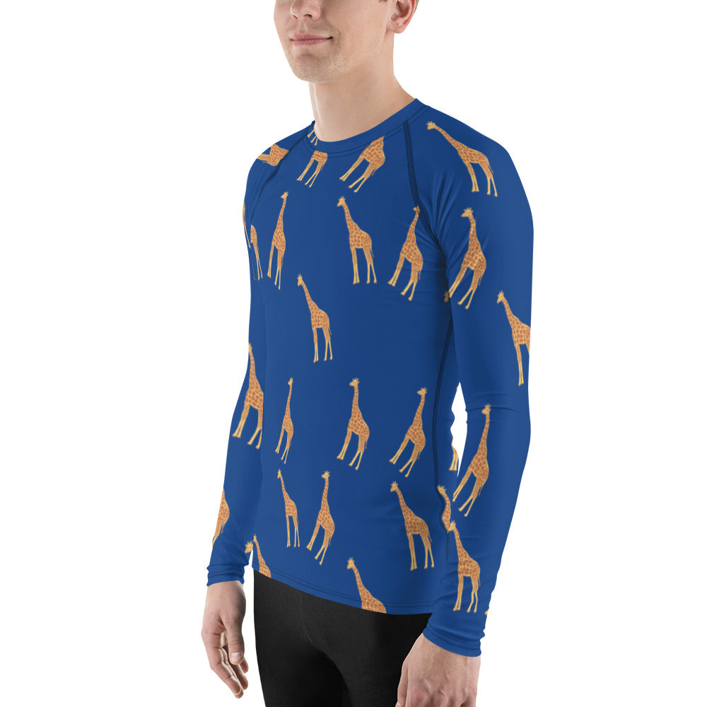 Twiga Print Men's Rash Guard