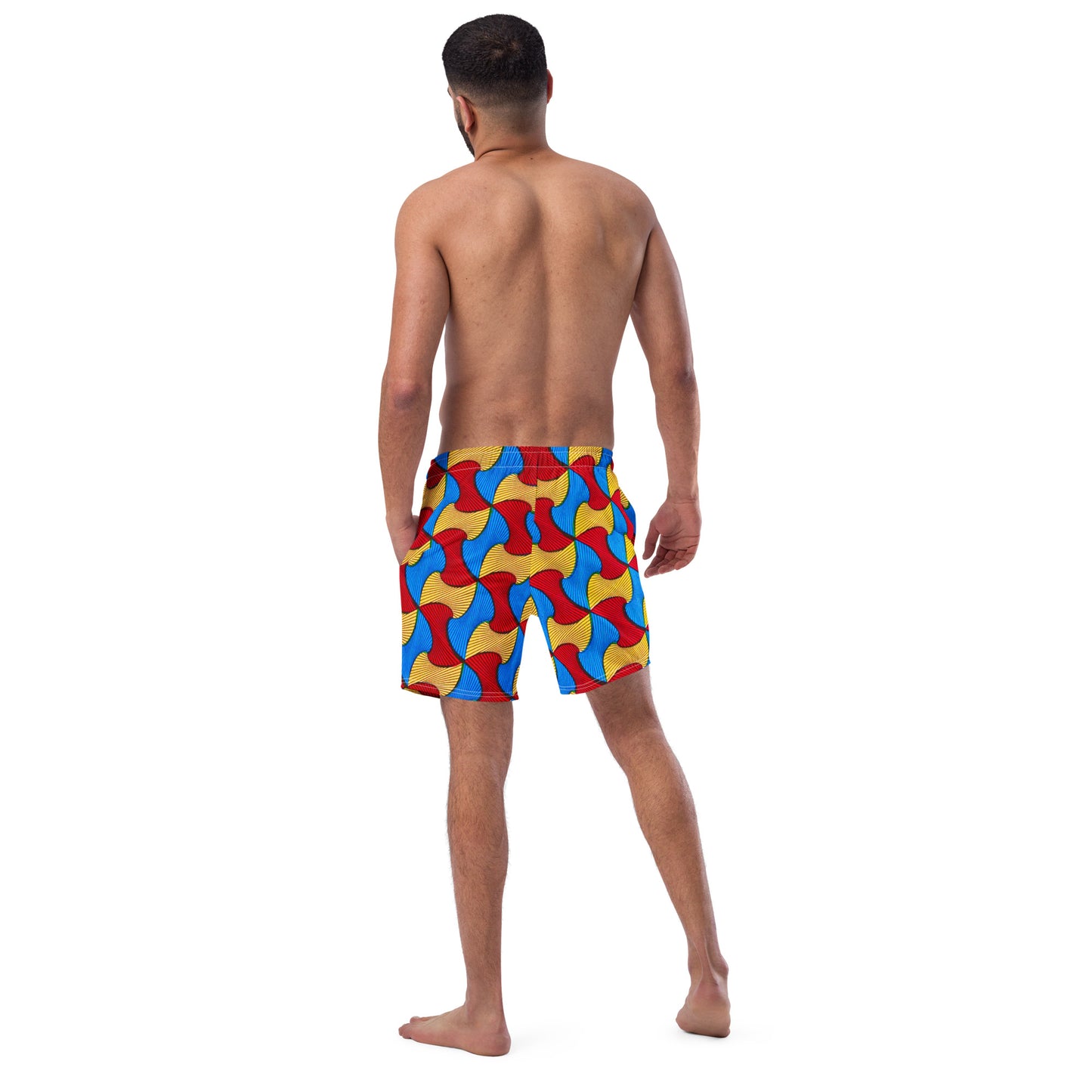 Santi Print Men's swim trunks