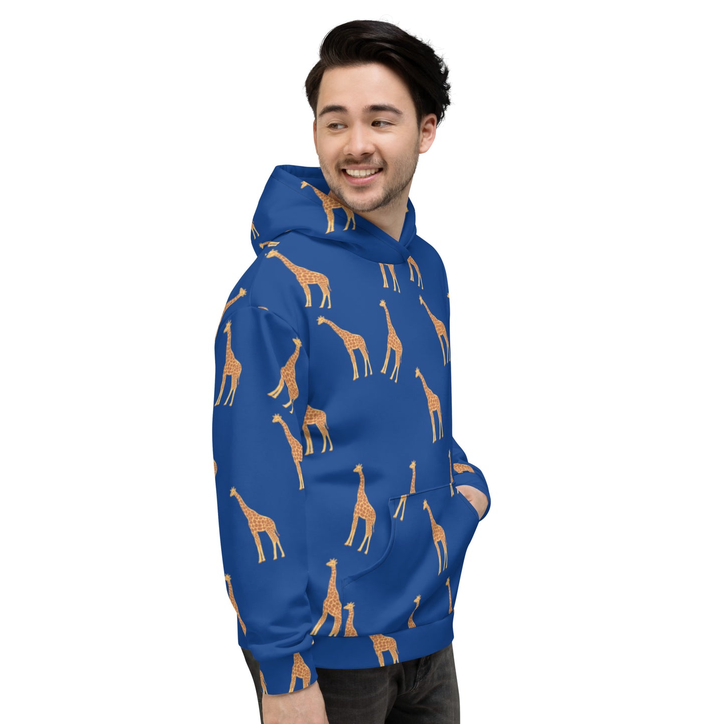 Twiga Print Unisex Hoodie