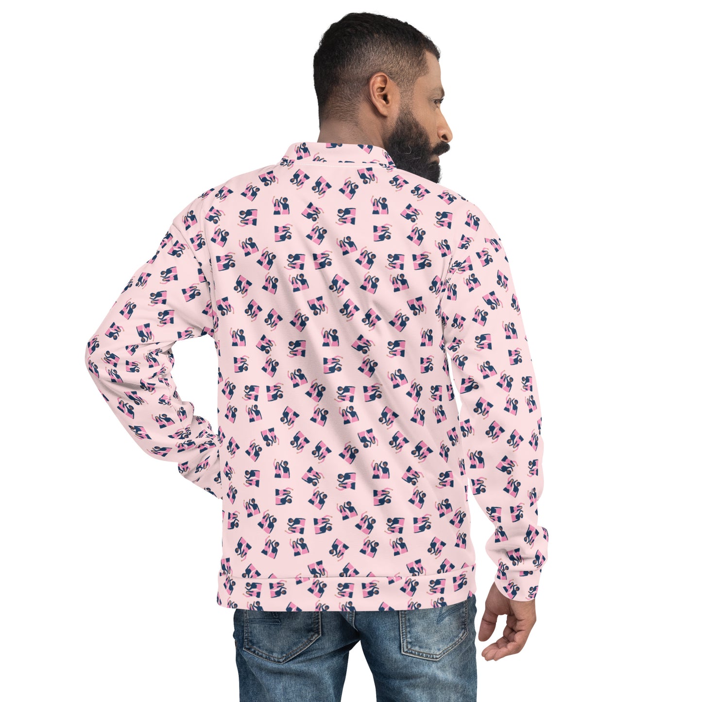 Pink Power Unisex Bomber Jacket