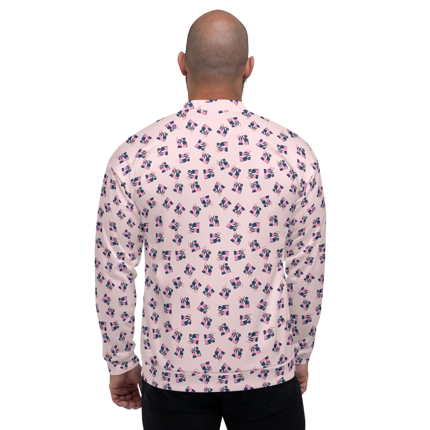 Pink Power Unisex Bomber Jacket
