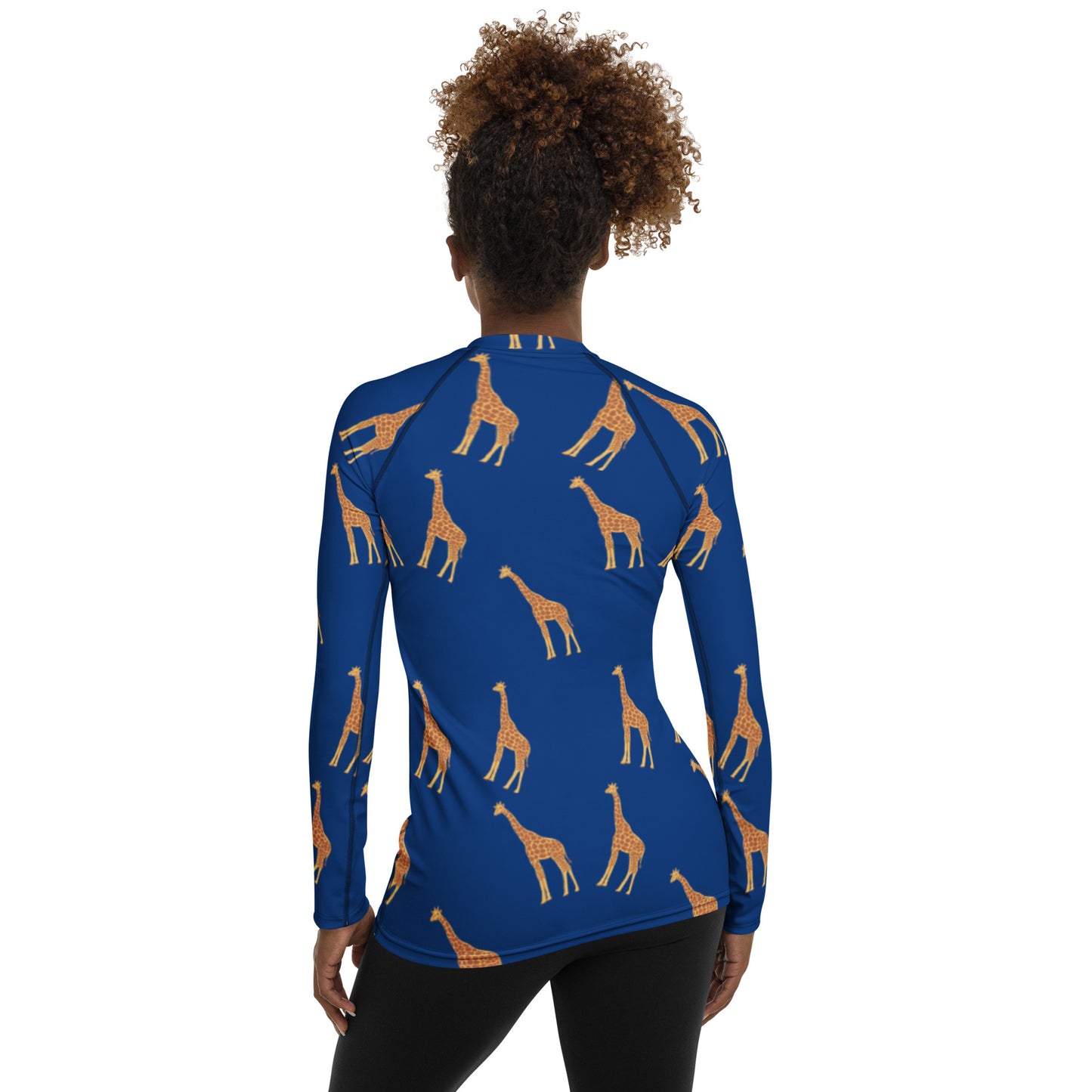 Twiga Print Women's Rash Guard