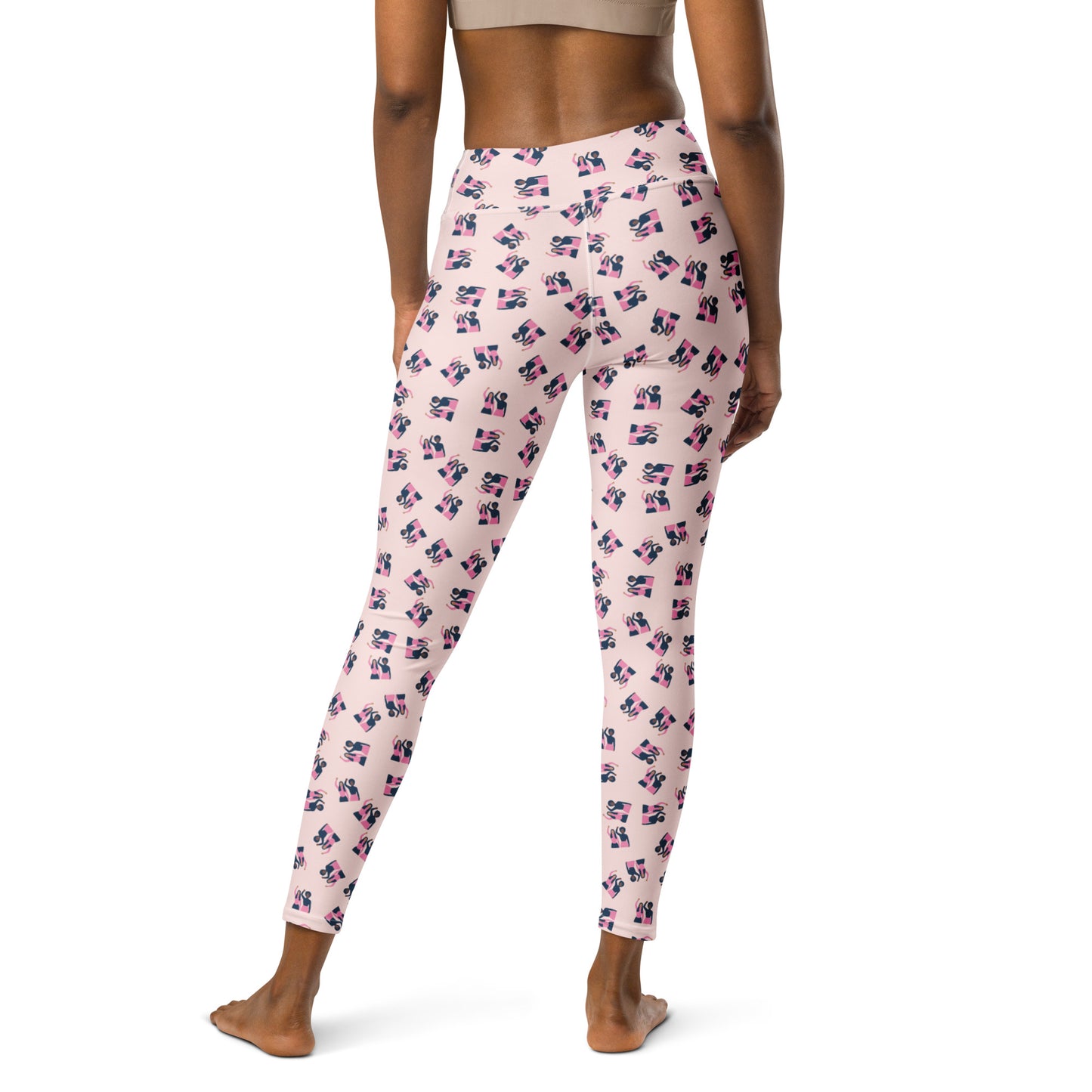 Pink Power Yoga Leggings