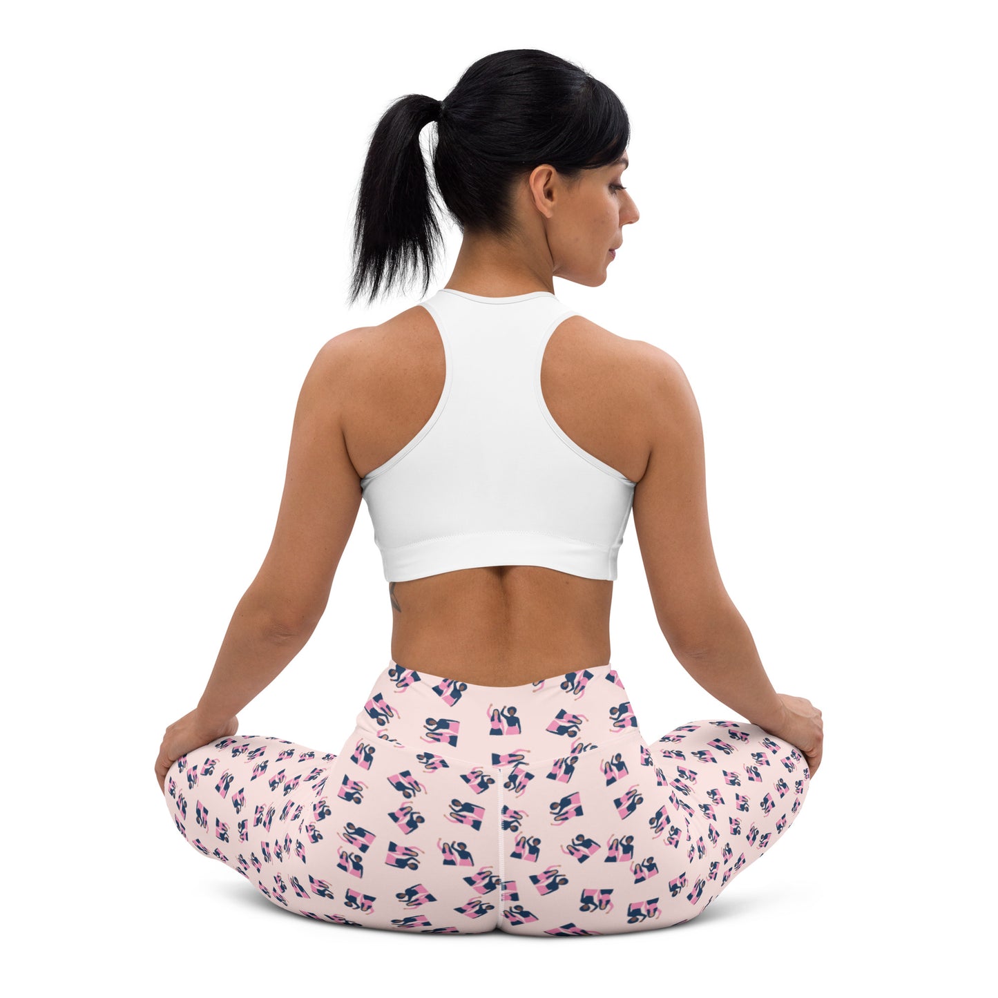 Pink Power Yoga Leggings