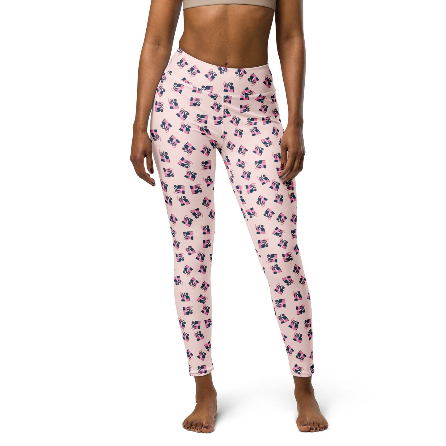 Pink Power Yoga Leggings