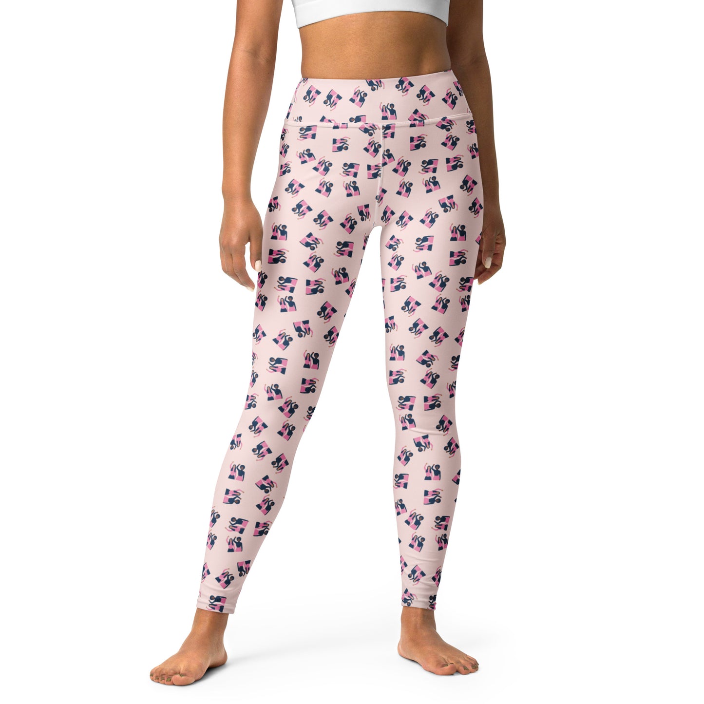 Pink Power Yoga Leggings