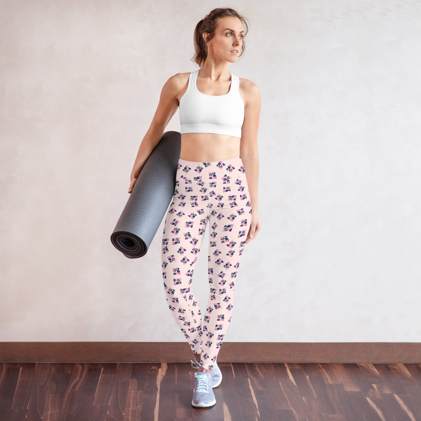 Pink Power Yoga Leggings