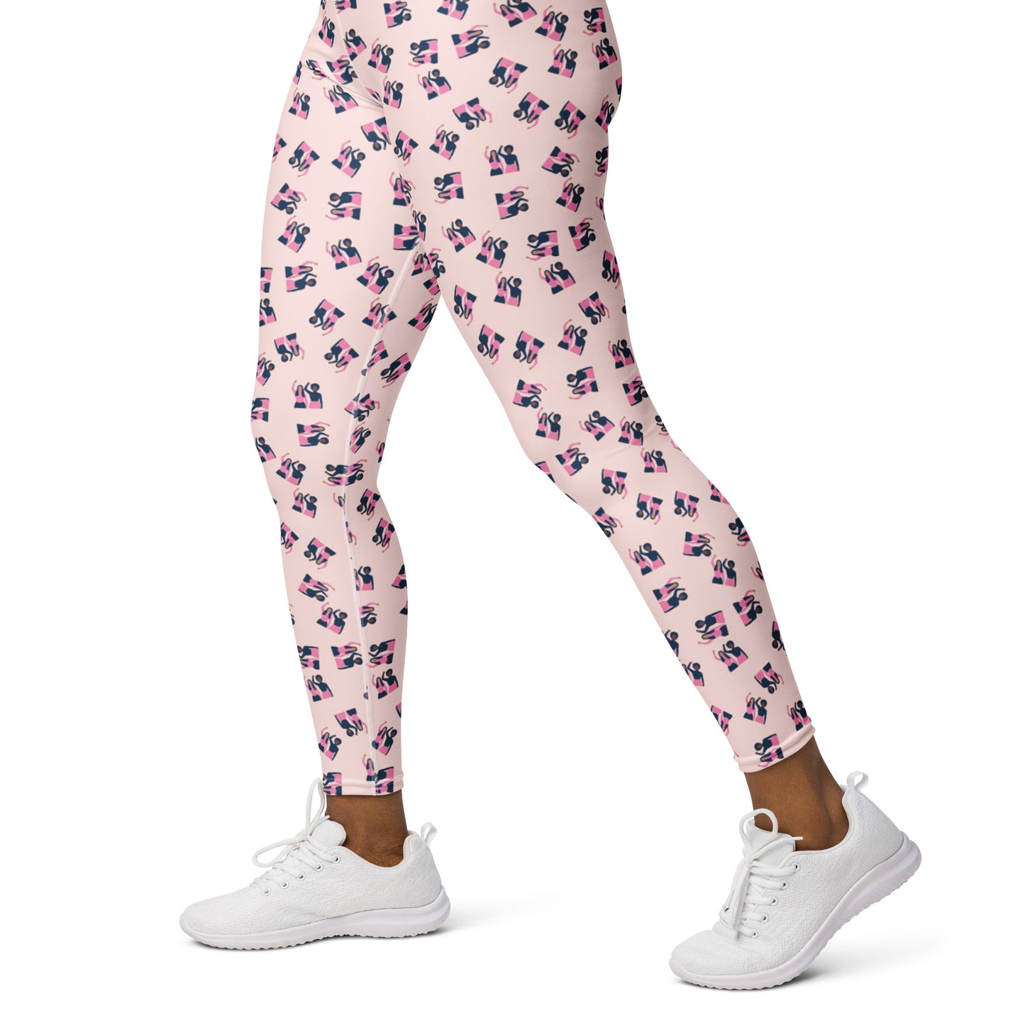 Pink Power Yoga Leggings