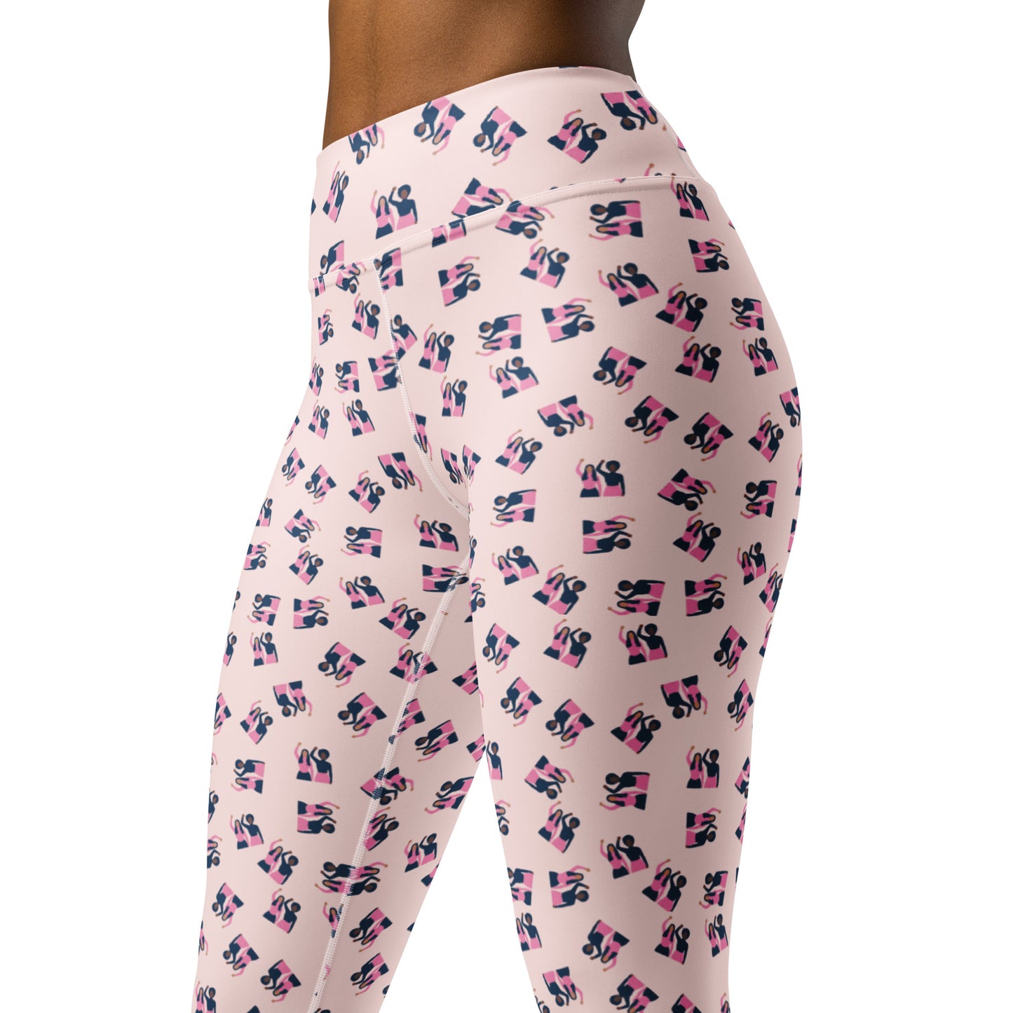 Pink Power Yoga Leggings