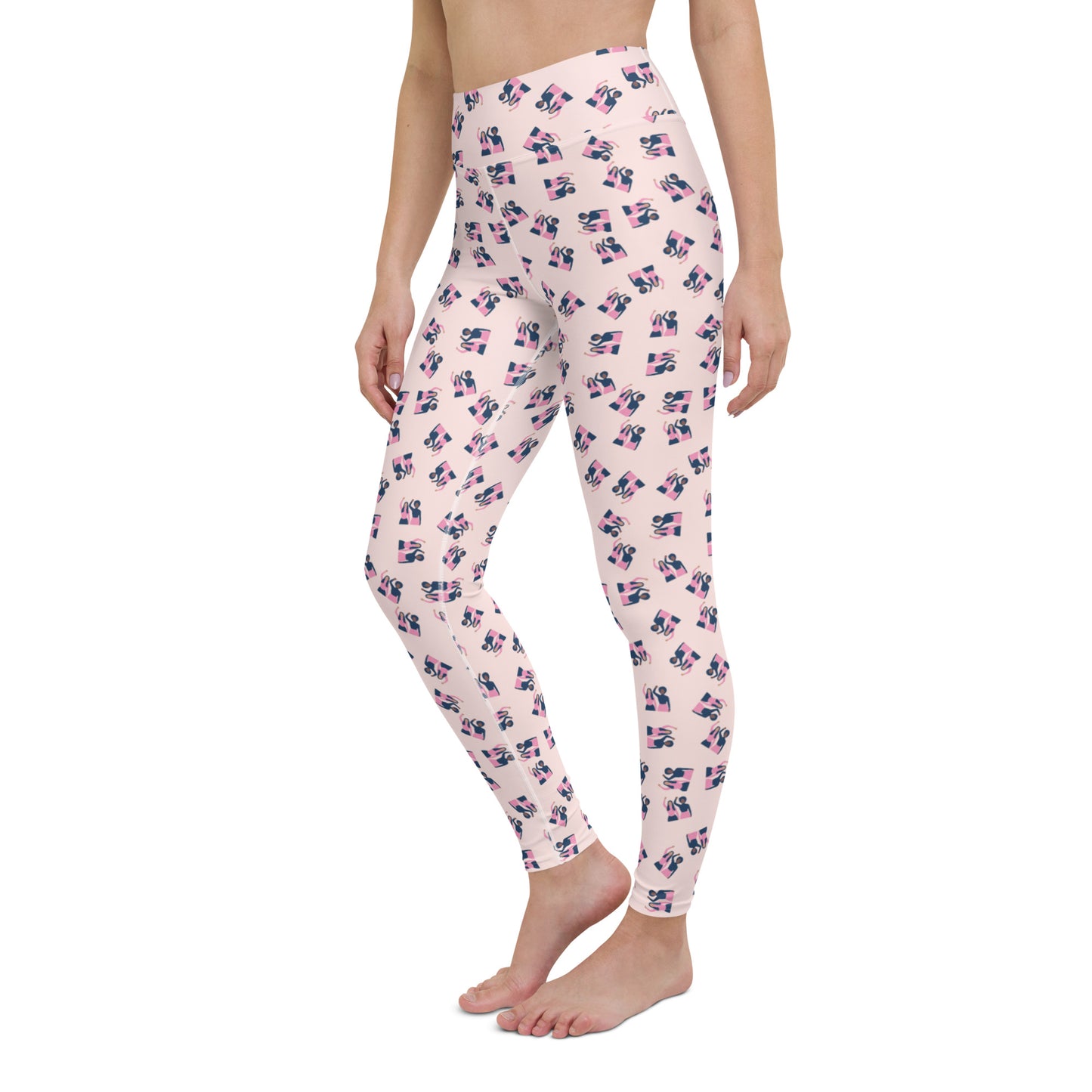 Pink Power Yoga Leggings