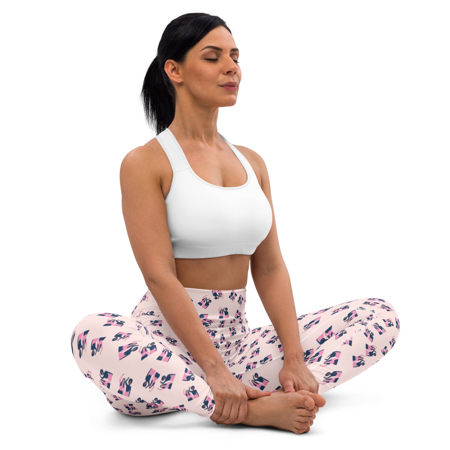 Pink Power Yoga Leggings