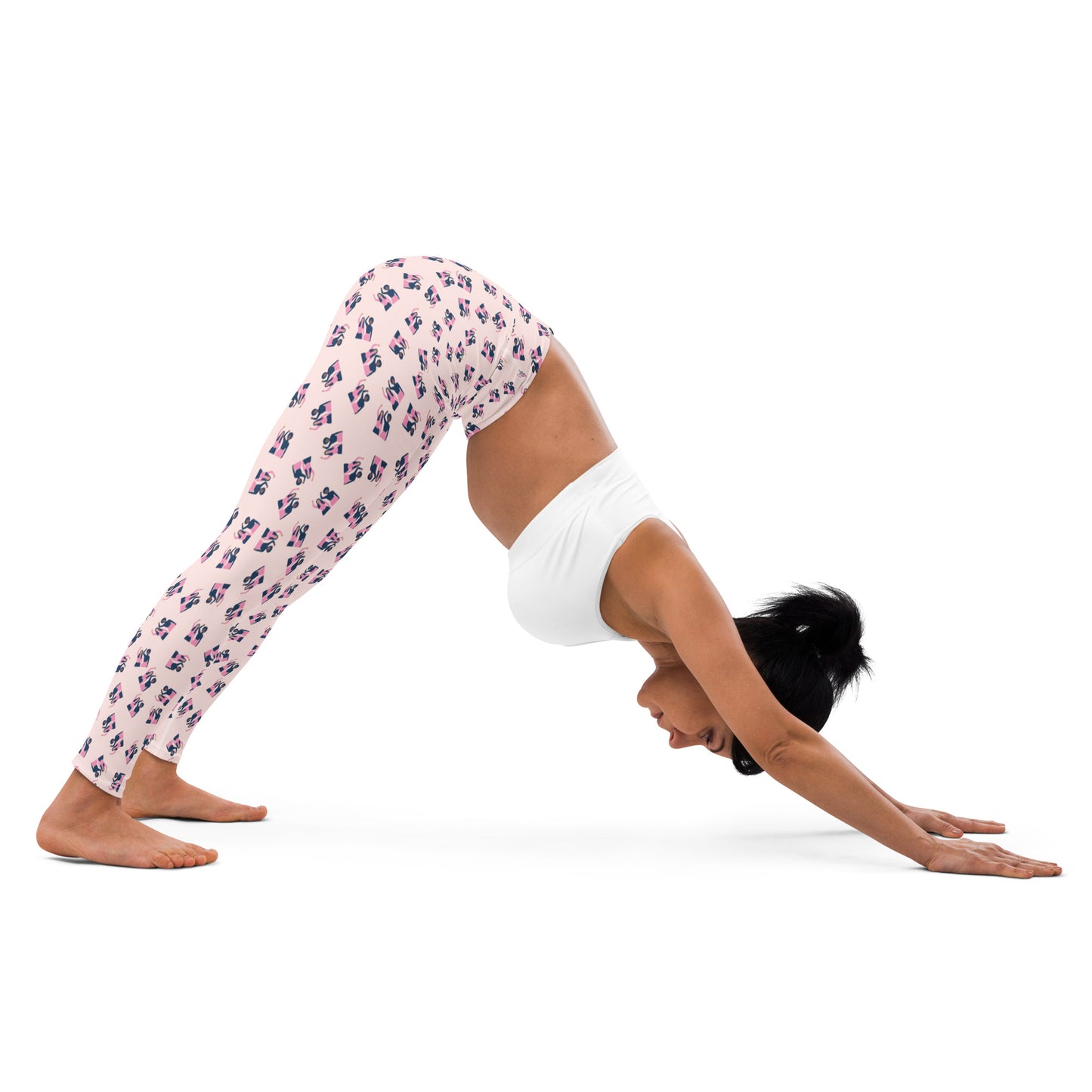 Pink Power Yoga Leggings