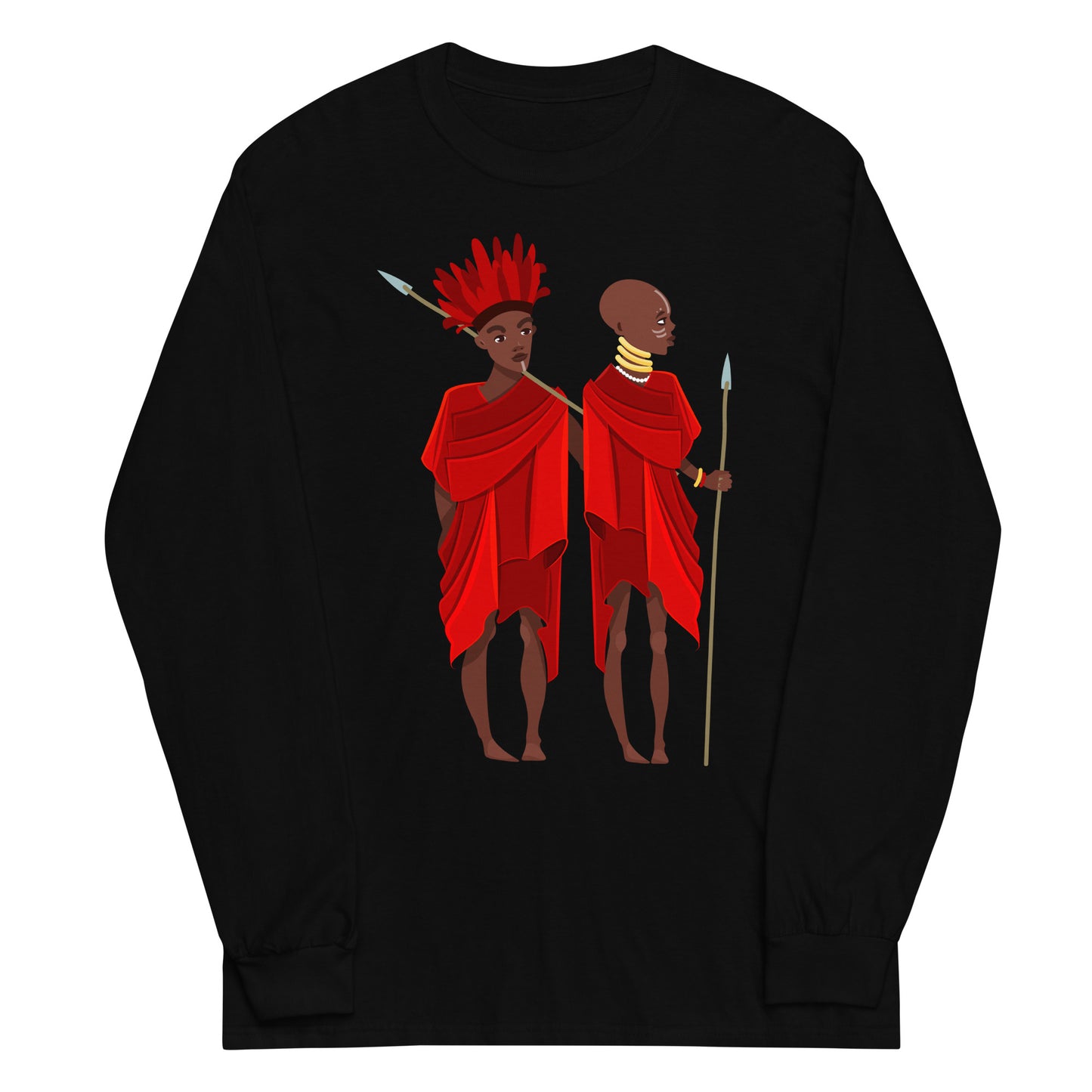 Agojie Cotton Long-Sleeve Fall TShirt