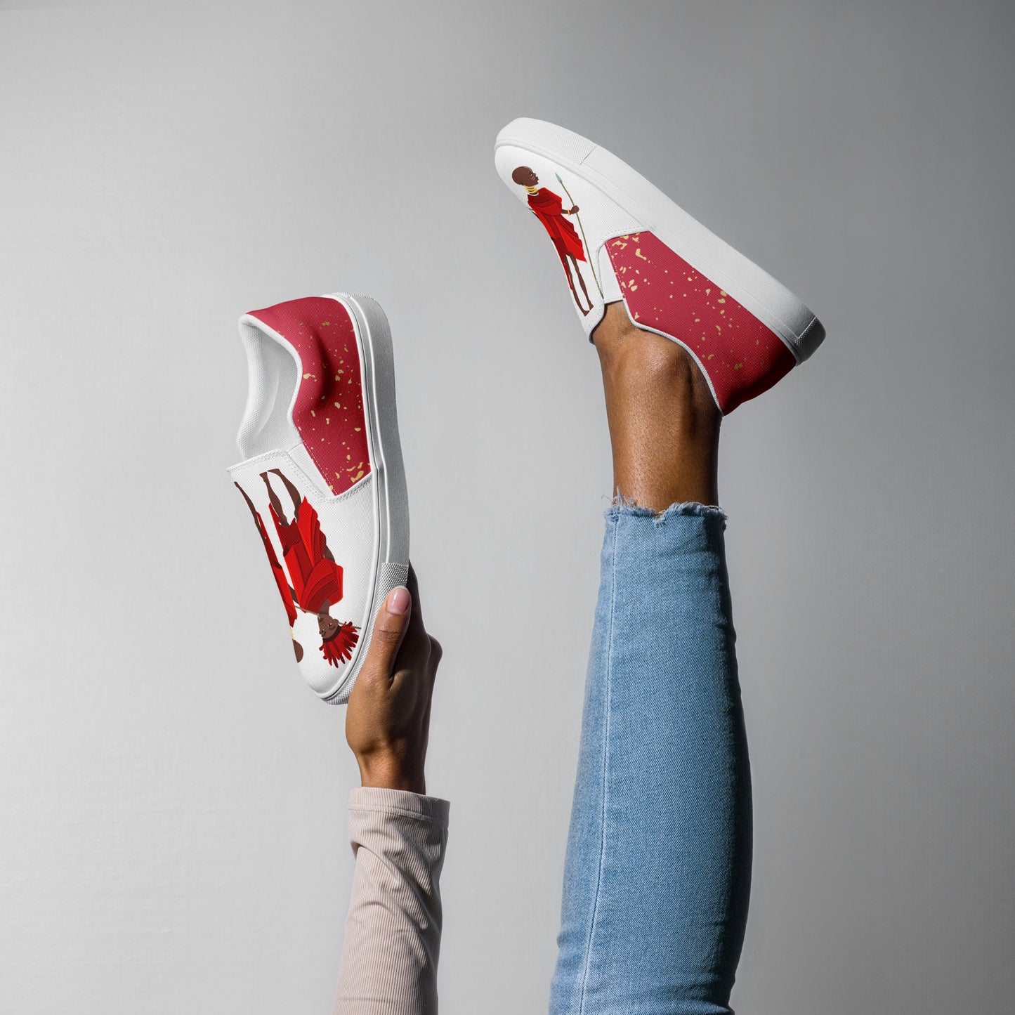 Agojie Opal Women’s slip-on canvas shoes
