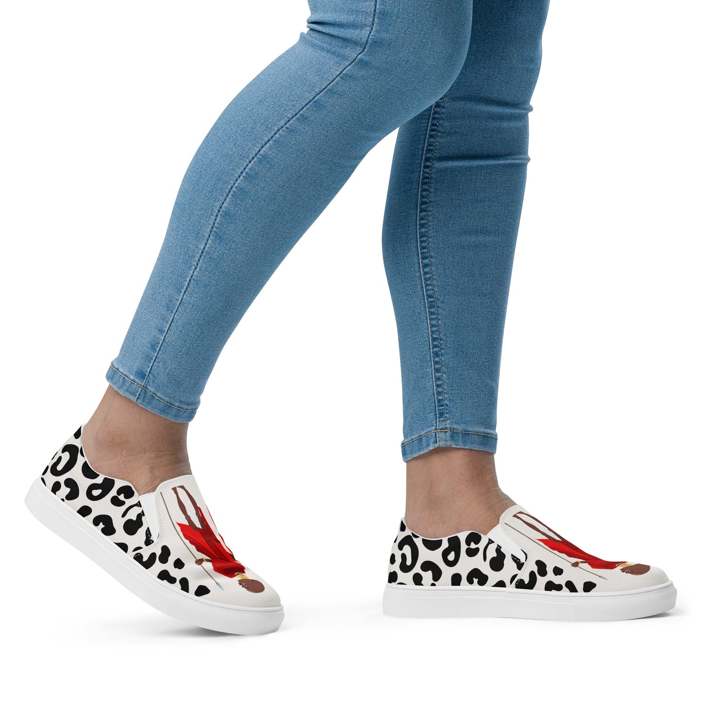 Agojie Animal Print Women’s Slip-on canvas shoes