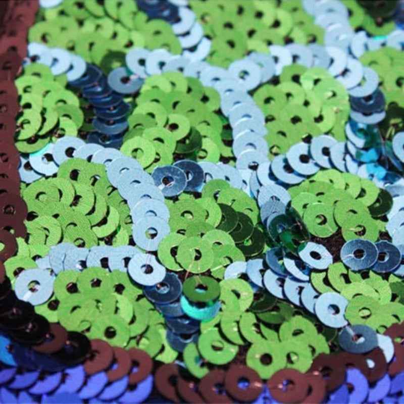 Womens Sweatshirts Round Neck Long-sleeved Embroidered Peacock Sequin Suit Thick Velvet Pants Female