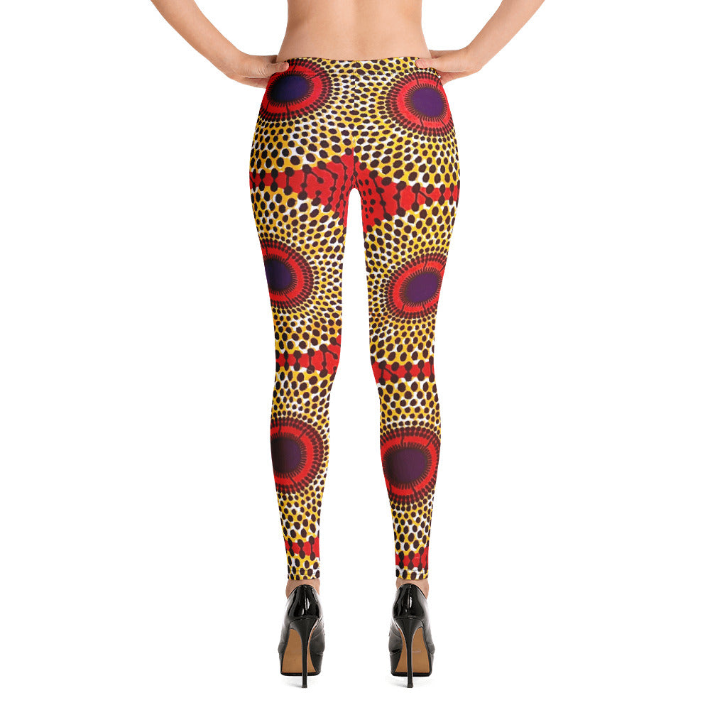 Rekiana Print Sports Workout Yoga Leggings