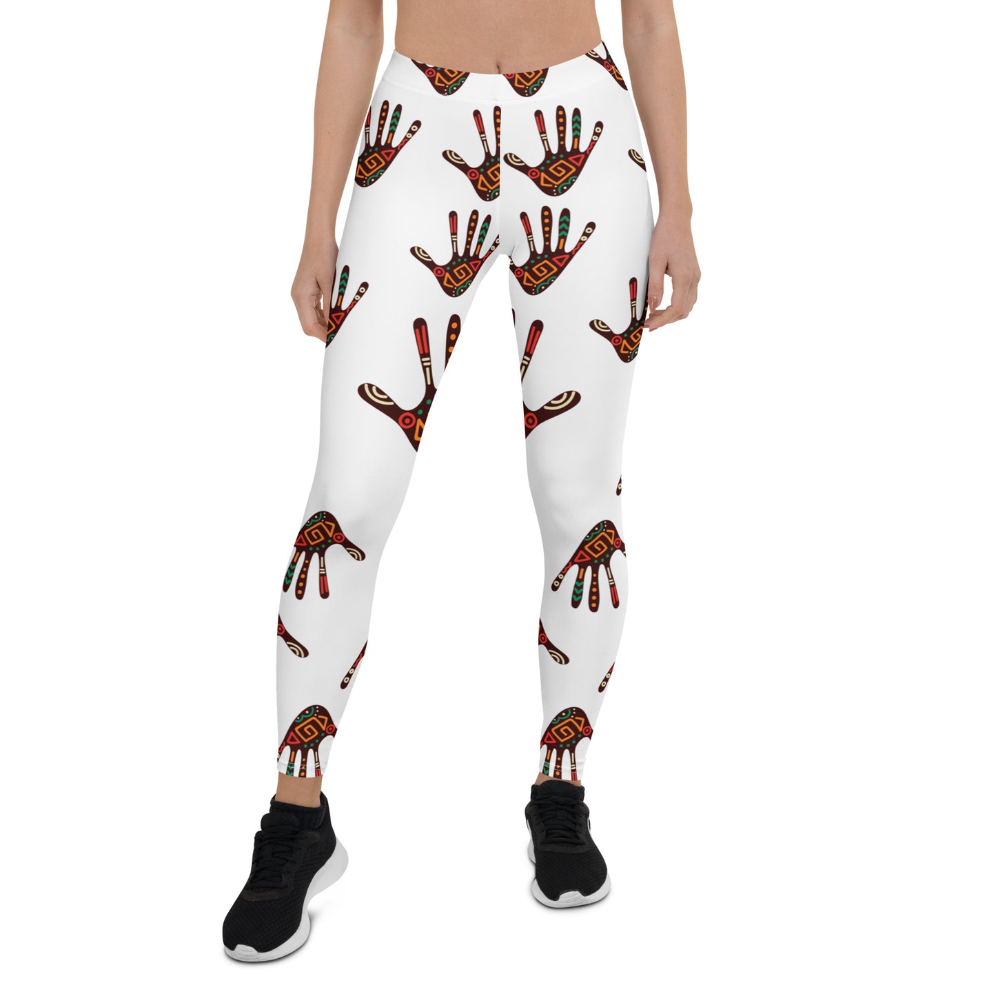 Duro Tribal Palm Print Leggings