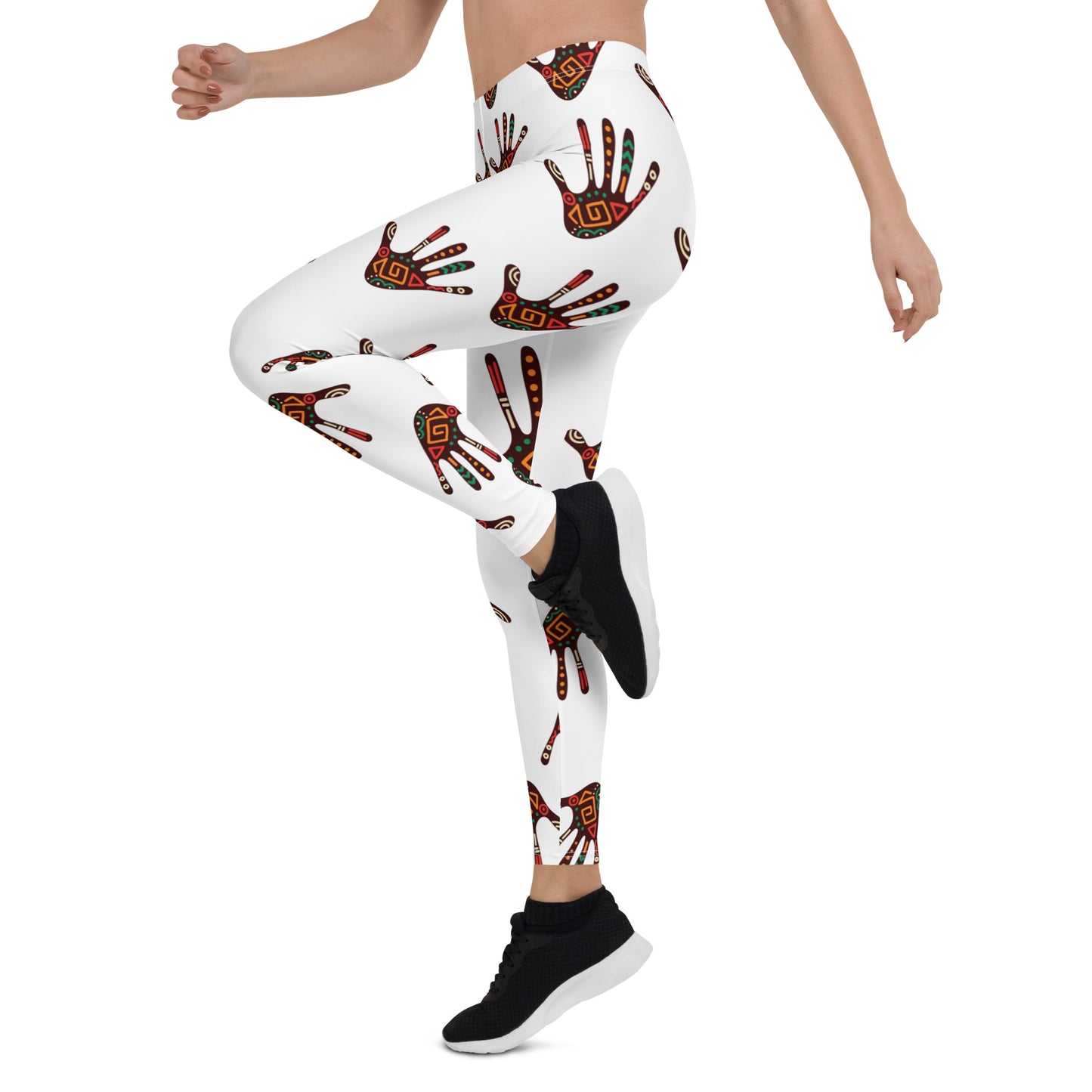Duro Tribal Palm Print Leggings