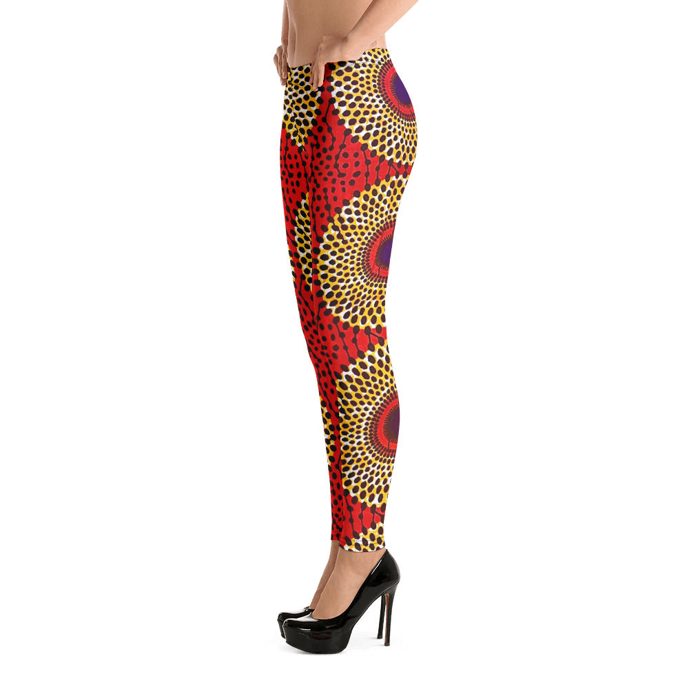 Rekiana Print Sports Workout Yoga Leggings