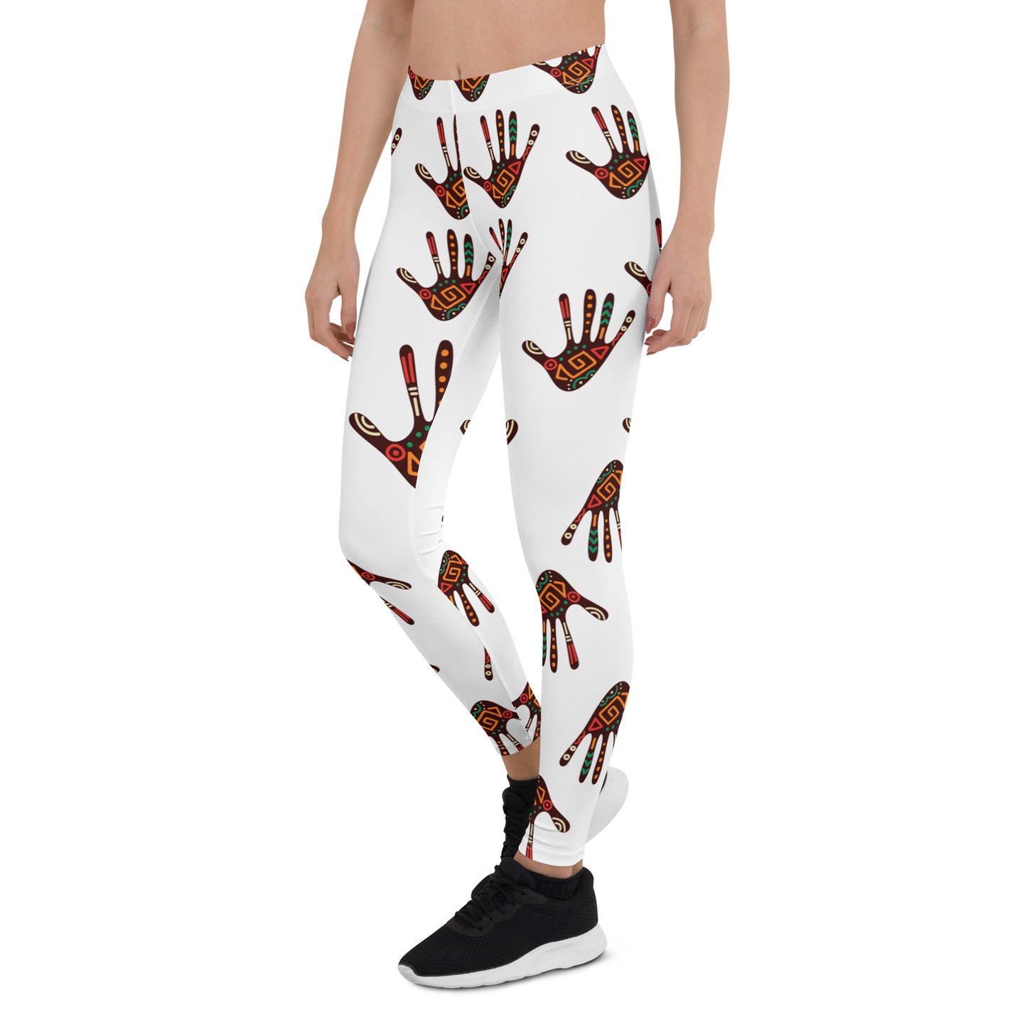 Duro Tribal Palm Print Leggings