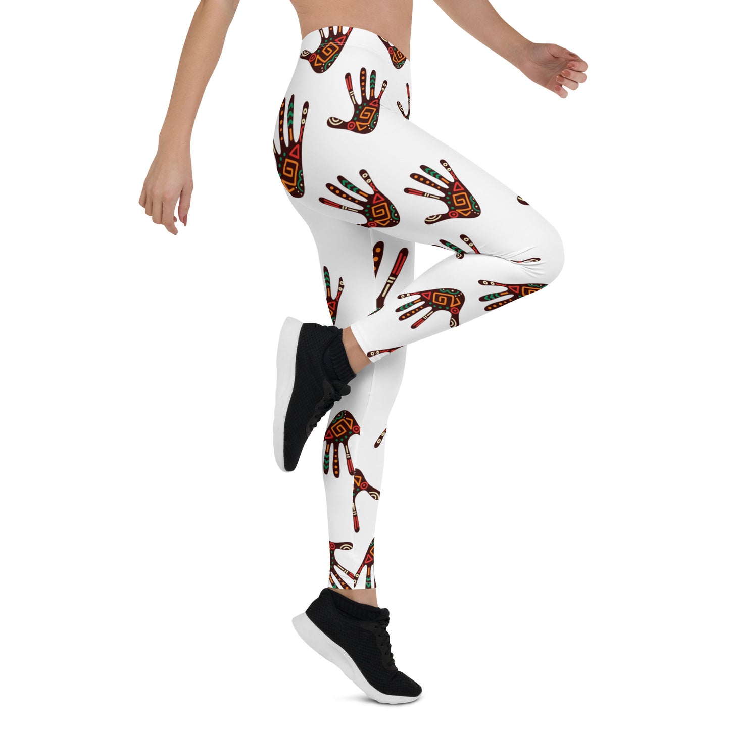 Duro Tribal Palm Print Leggings