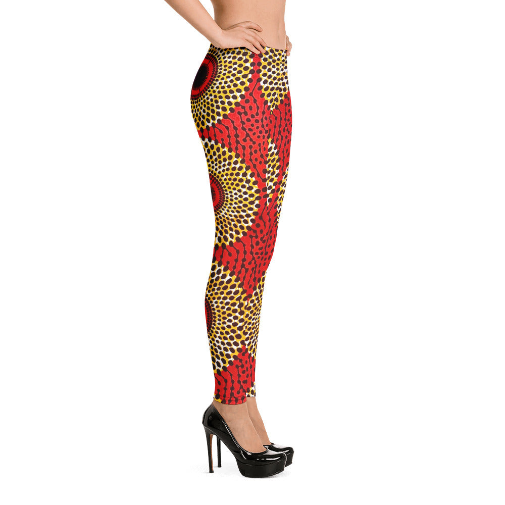 Rekiana Print Sports Workout Yoga Leggings