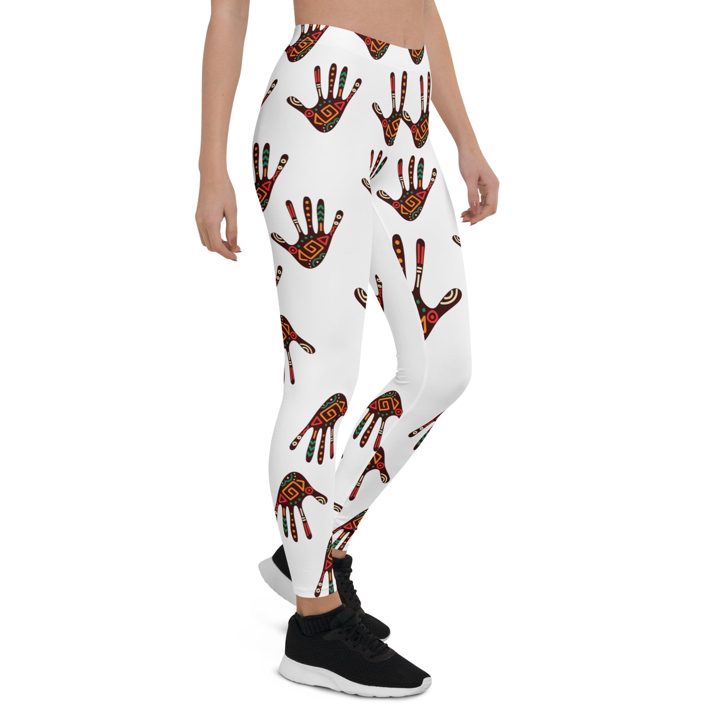 Duro Tribal Palm Print Leggings