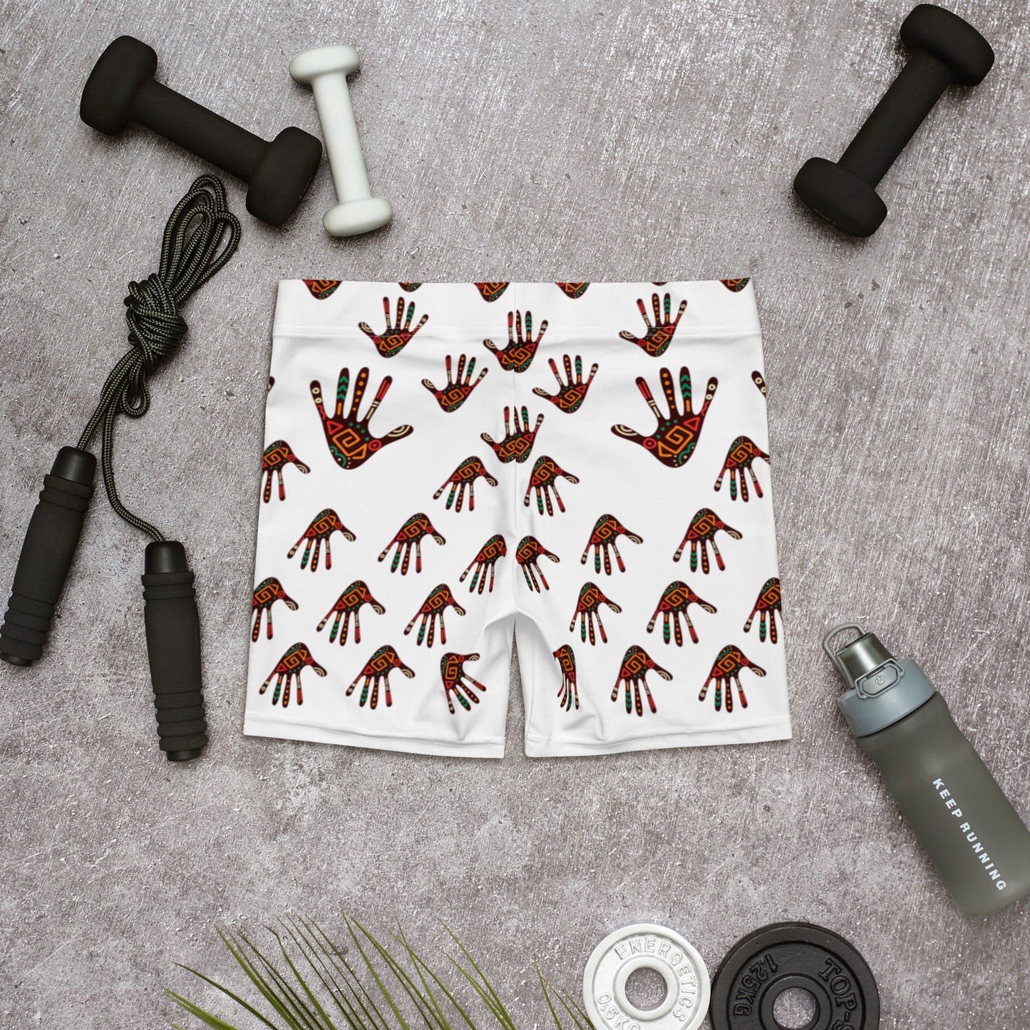 Duro Tribal Palm Print Shorts