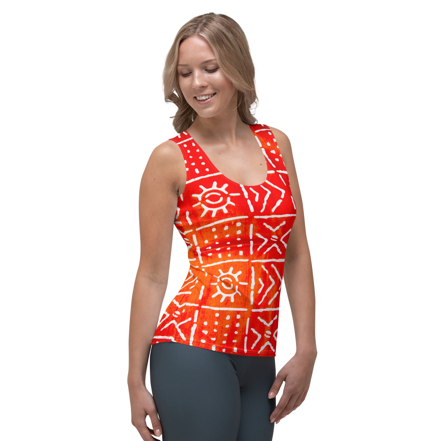 Aquila African Print Tank Top