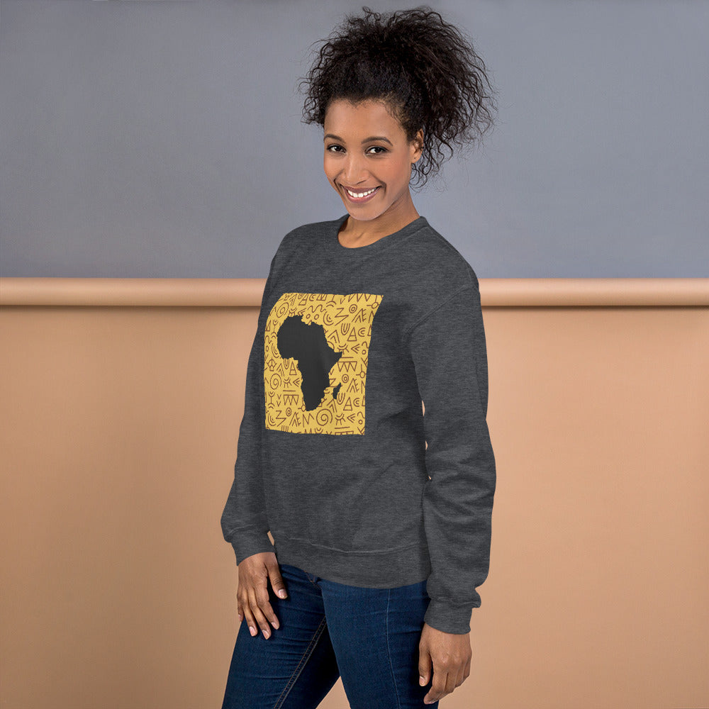 Trevor Tribal Africa Map Unisex Sweatshirt