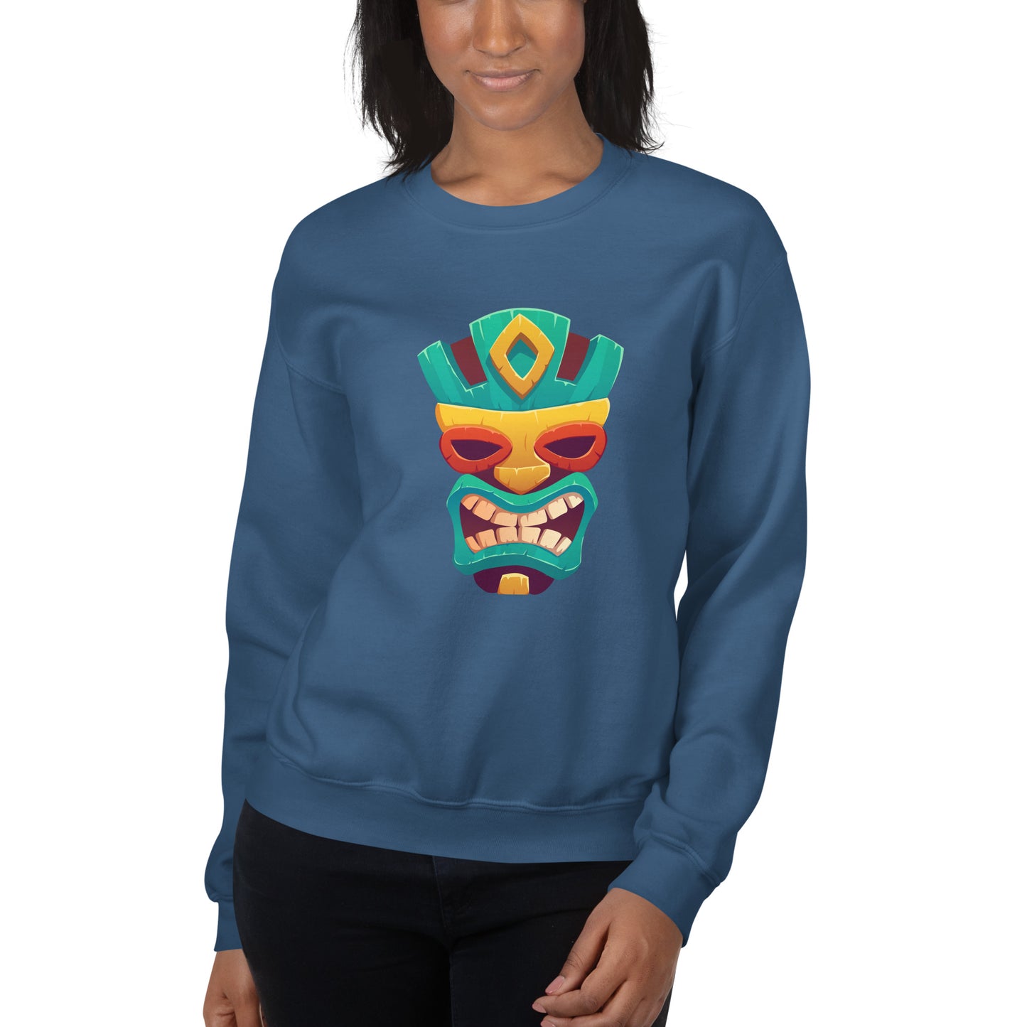Goma Multi-Colour Unisex Mask Sweatshirt