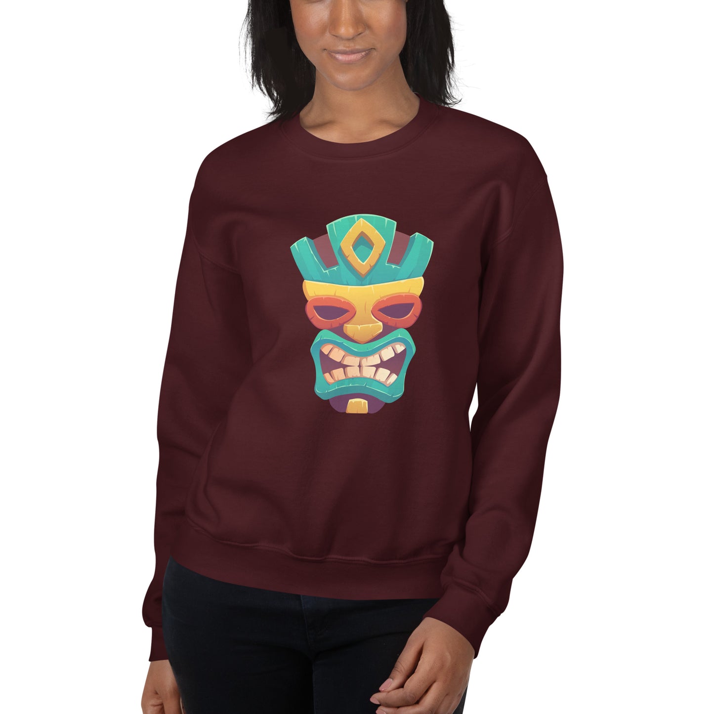 Goma Multi-Colour Unisex Mask Sweatshirt