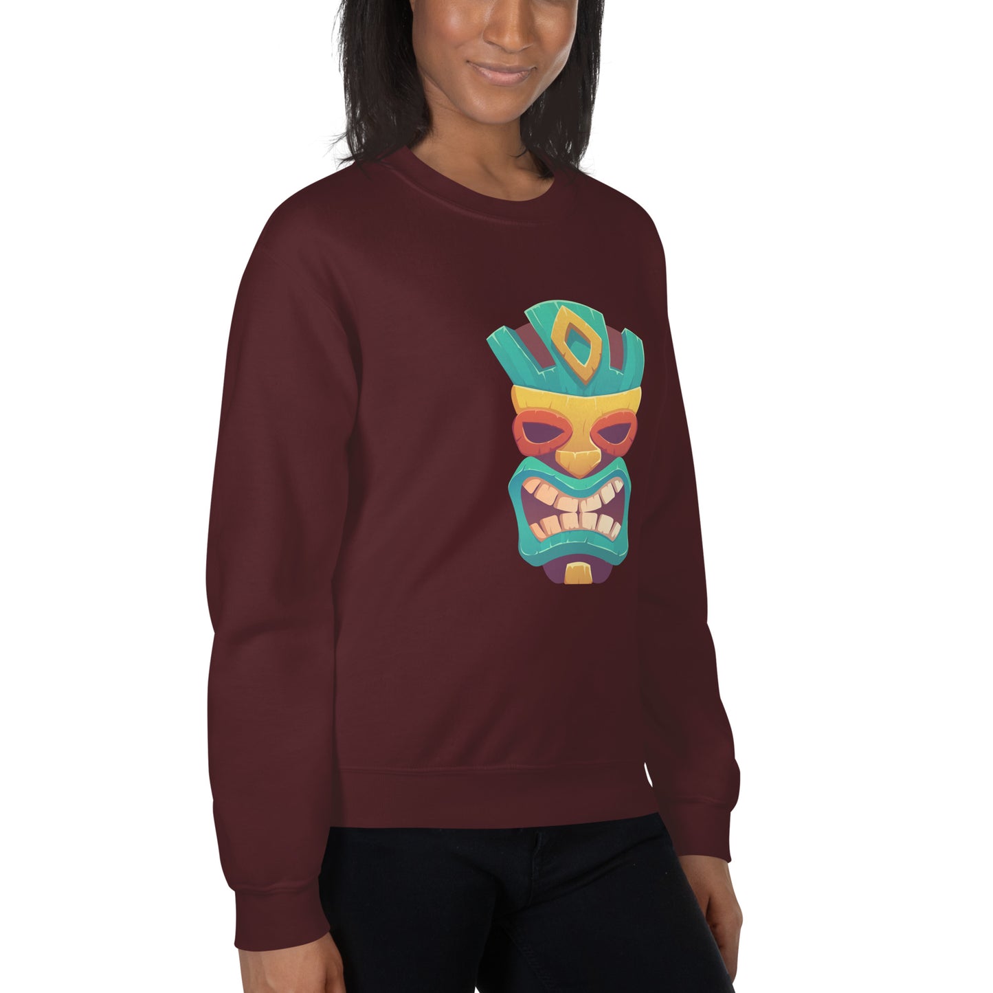 Goma Multi-Colour Unisex Mask Sweatshirt