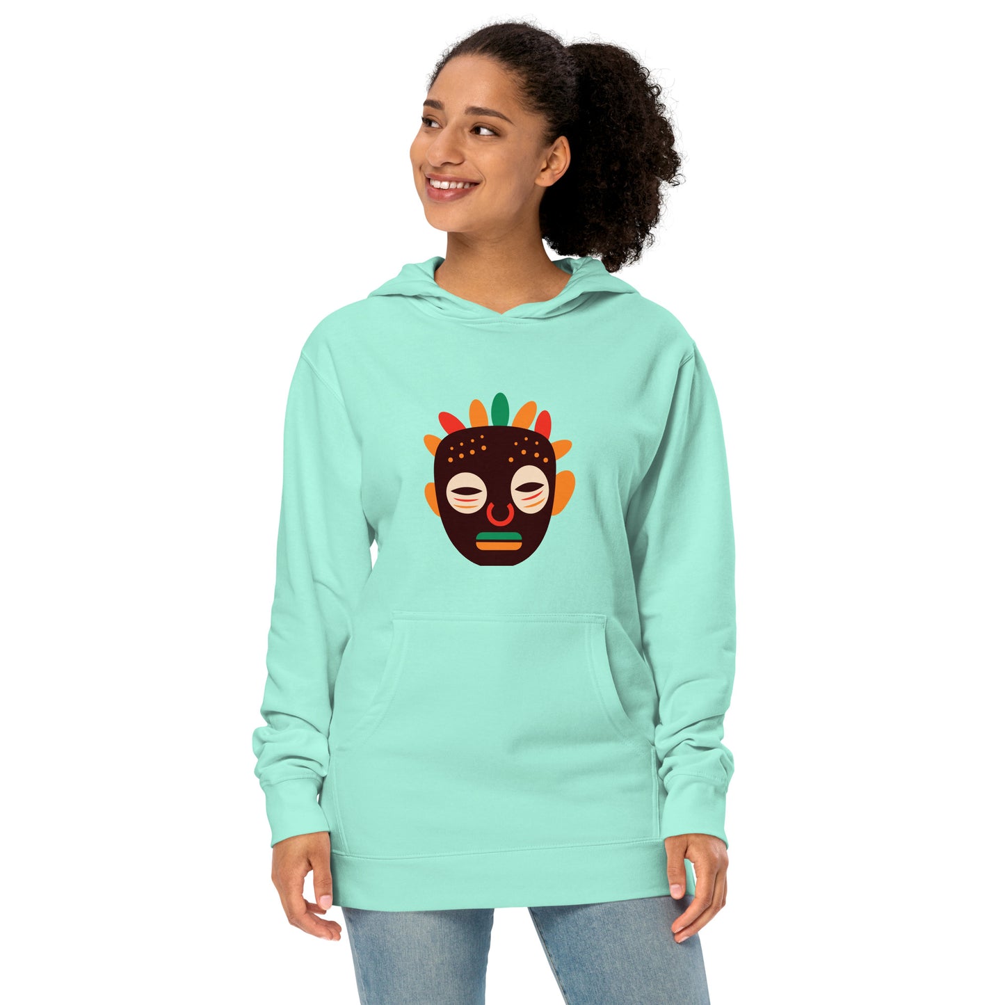 WOYO  Multi-Colour Men Women Unisex Mask Hoodie
