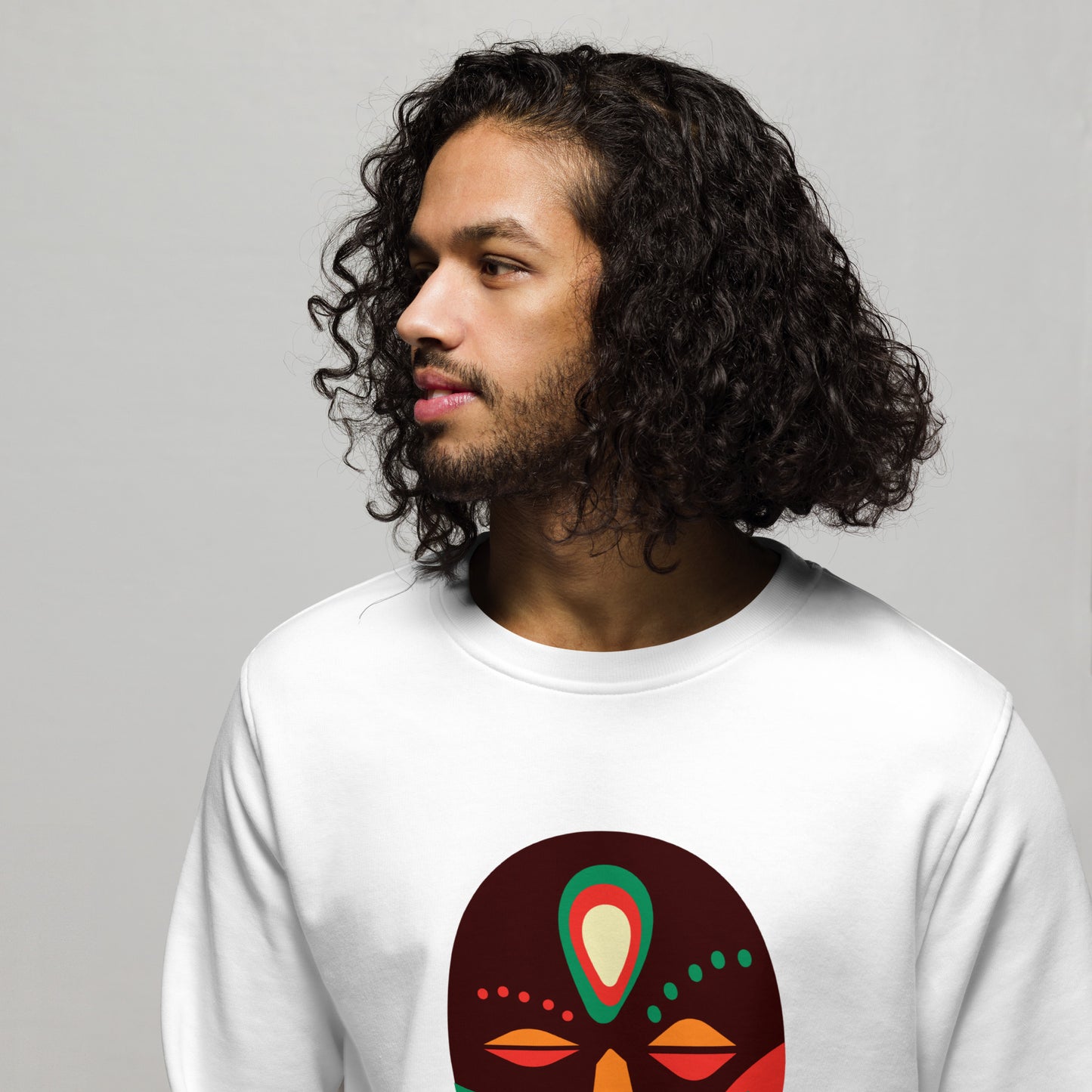 Ojuju Multi-Colour Mask Sweatshirt
