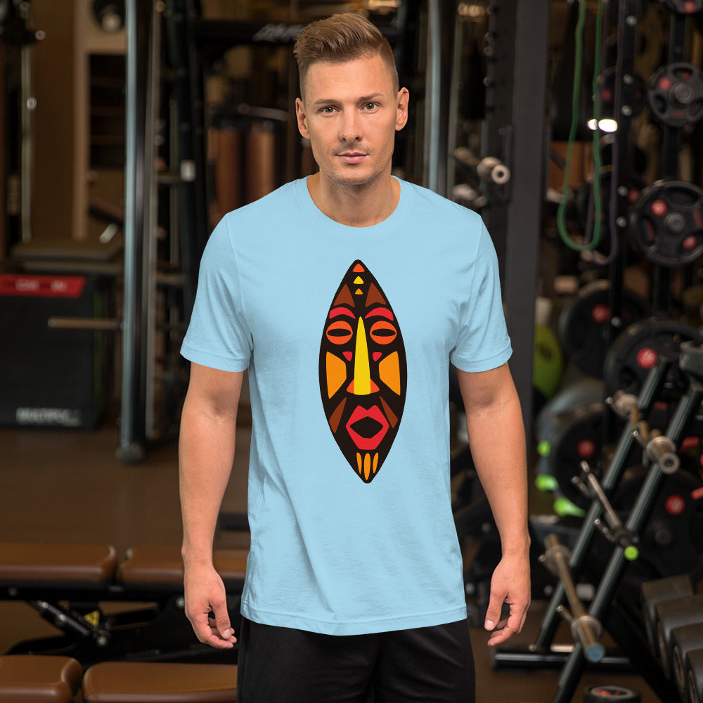 Dan Tribal Cotton Unisex Maskhead TShirt