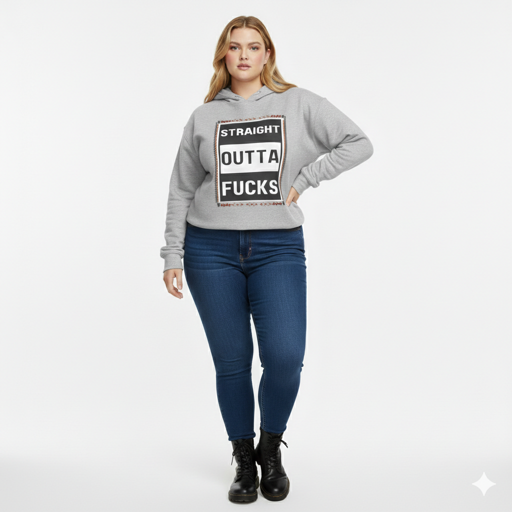 Amari Straight Outta Fucks Unisex Hoodie