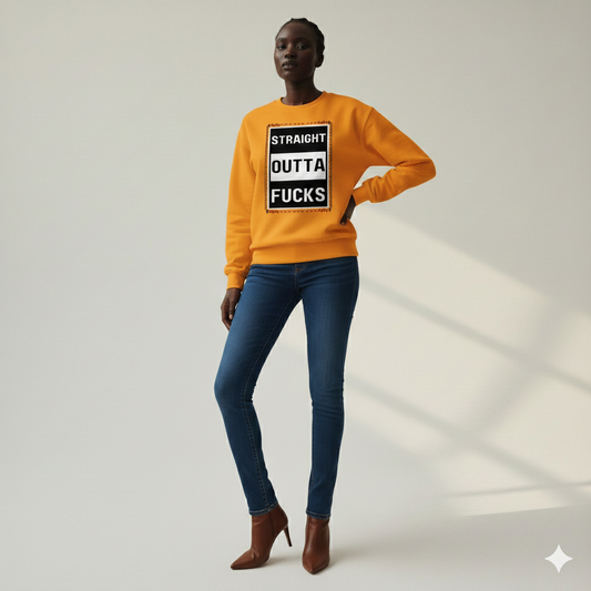 Amari Straight Outta Fucks Unisex Sweatshirt