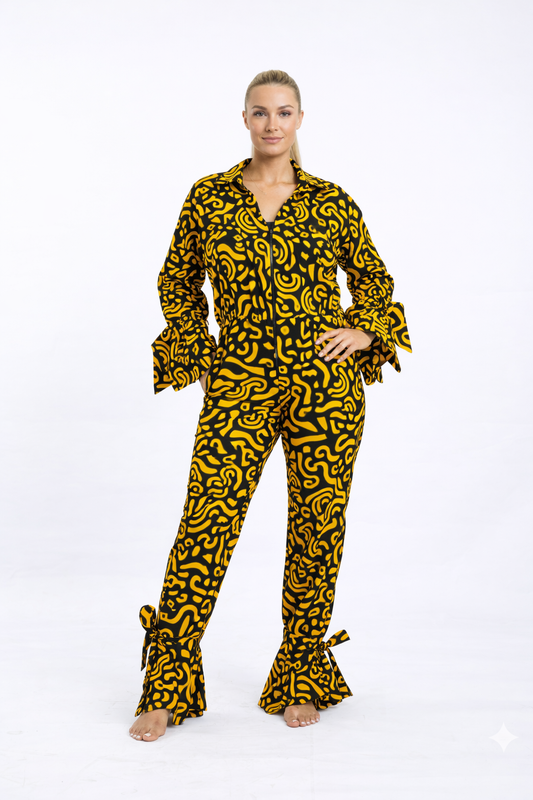 Issa Print Statement Jumpsuit