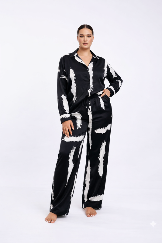 Chiku Print Statement Shirt & Pants