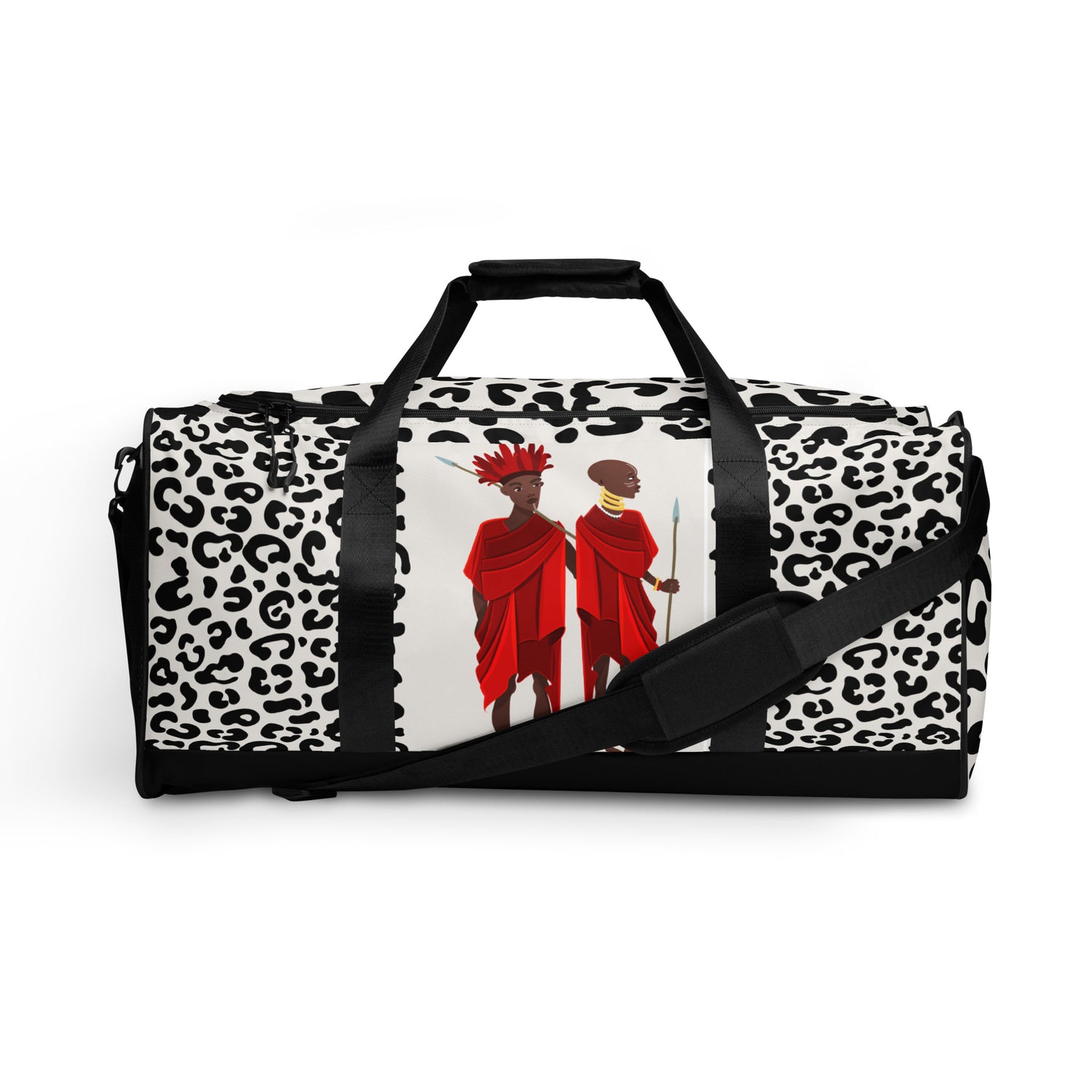 Agojie Animal Print Duffle bag