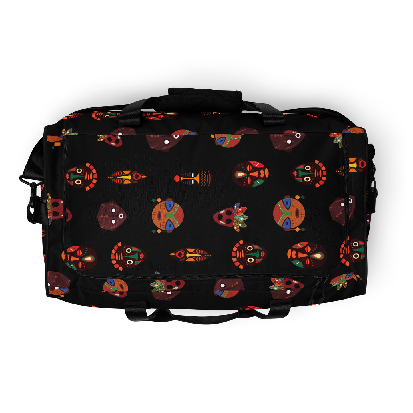 Chi Tribal Mask Duffle Bag